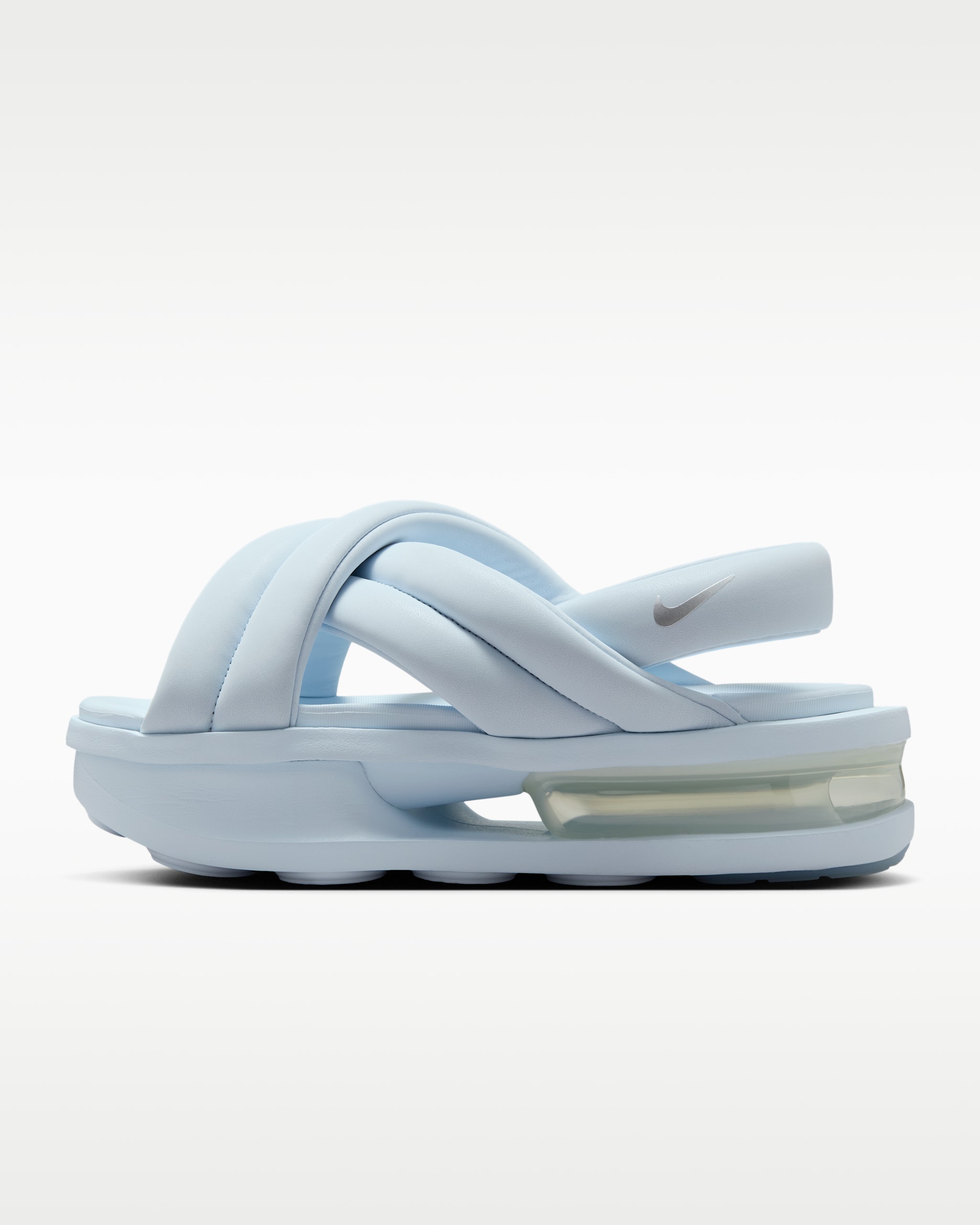 ナイキ エア マックス アイラ ウィメンズサンダル - ブルーティント/ブルーティント/メタリックシルバー