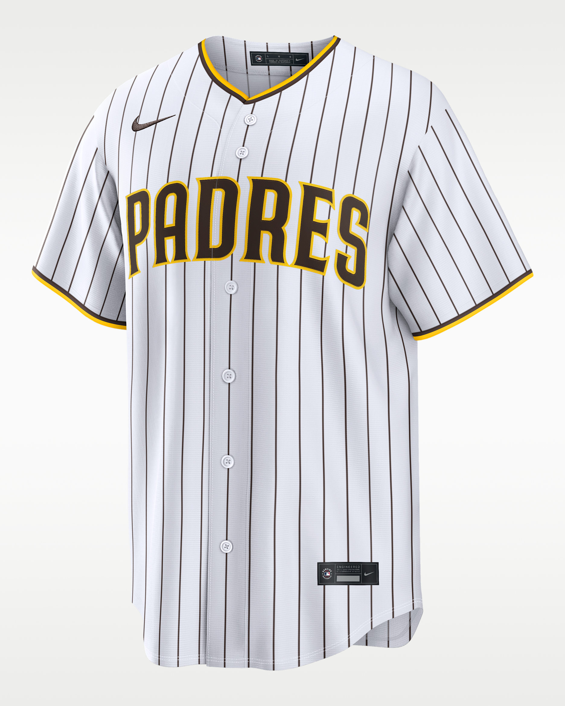 Manny Machado San Diego Padres Men's Nike MLB Replica Jersey - White