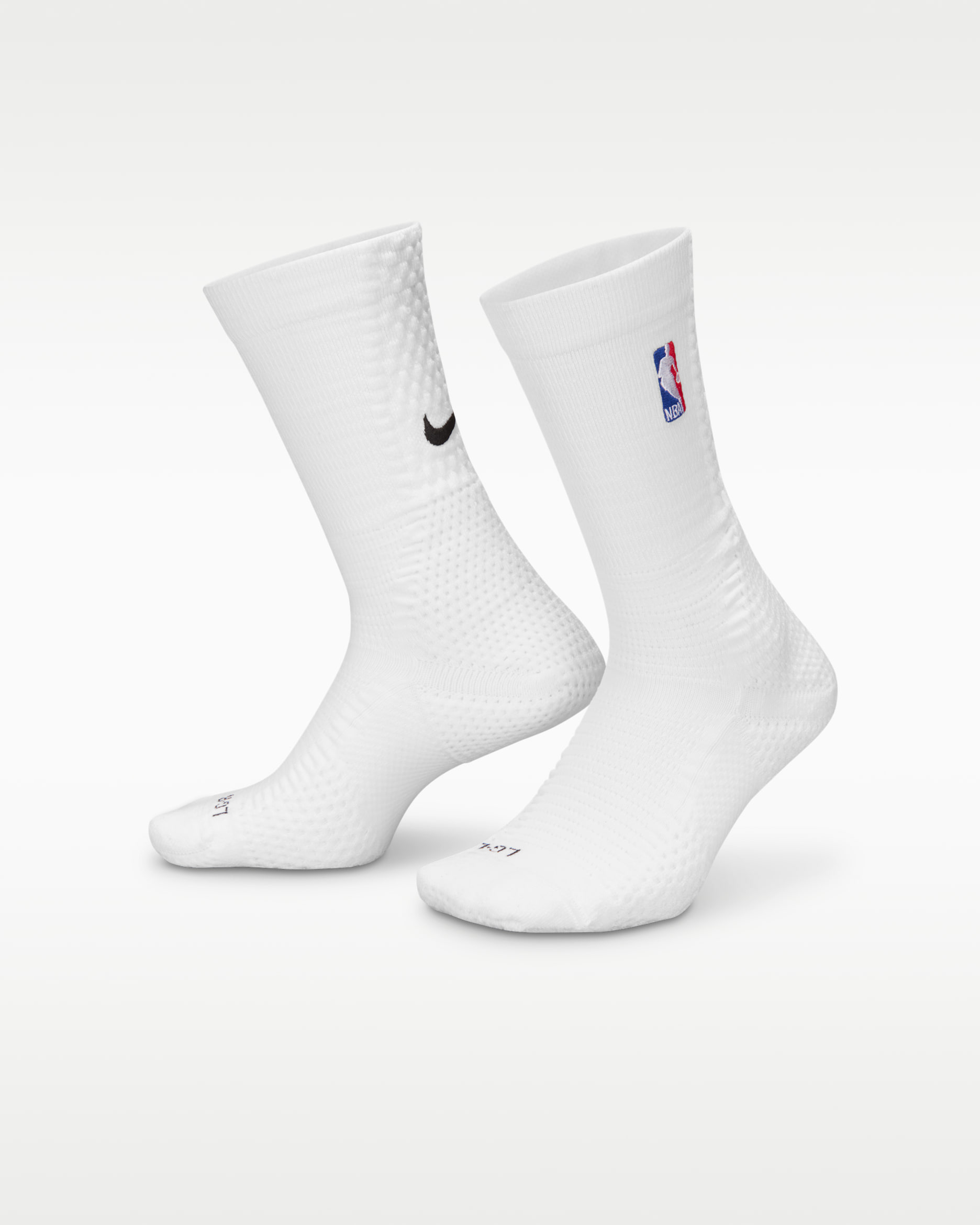 Nike Unicorn Dri-FIT ADV NBA Cushioned Crew Socks (1 Pair) - White/Rush Blue/White/Black