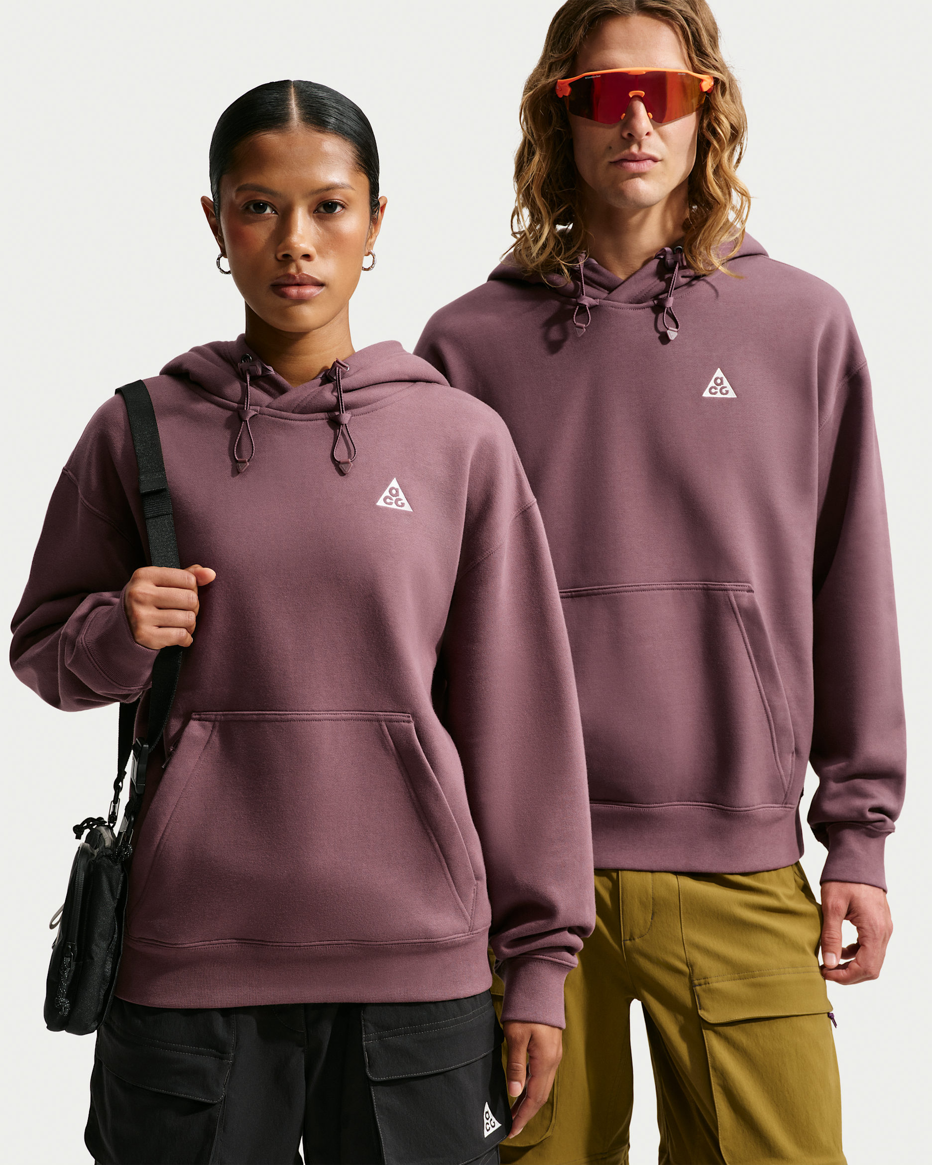 Nike ACG 'Tuff Fleece' Pullover Hoodie - Tattoo/Summit White