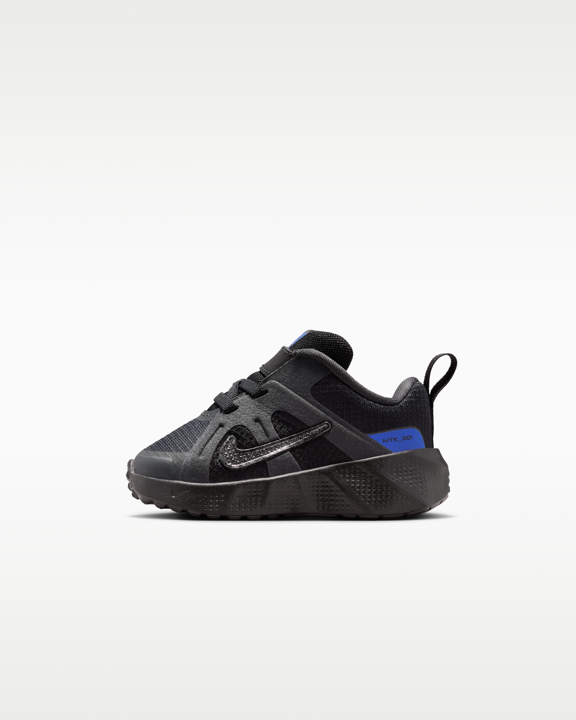 Nike Metro Tek Baby/Toddler Shoes - Black/Off Noir/Racer Blue/Metallic Black