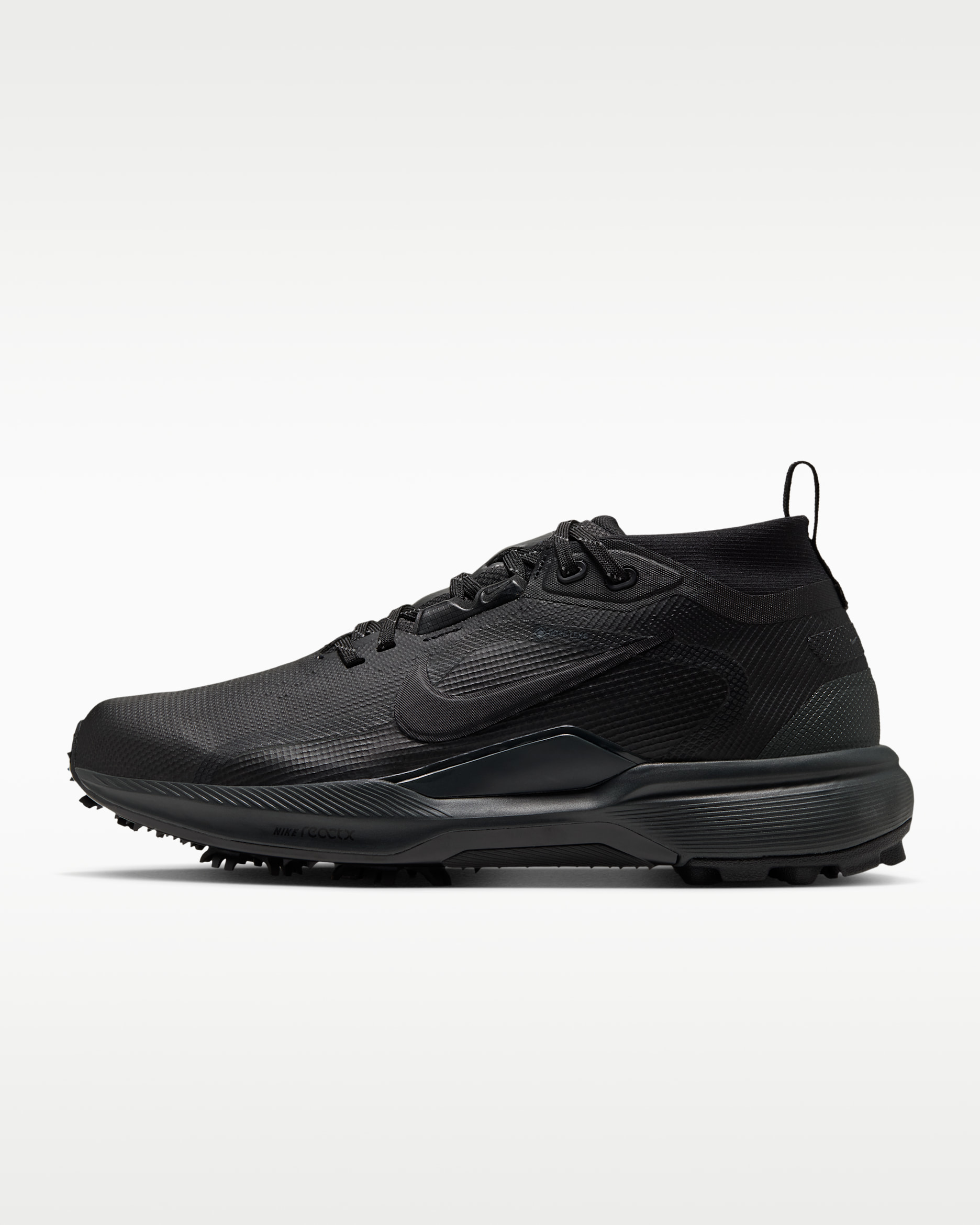 Nike Pegasus 1 G GORE-TEX Men's Waterproof Golf Shoes - Black/Dark Smoke Grey/Black