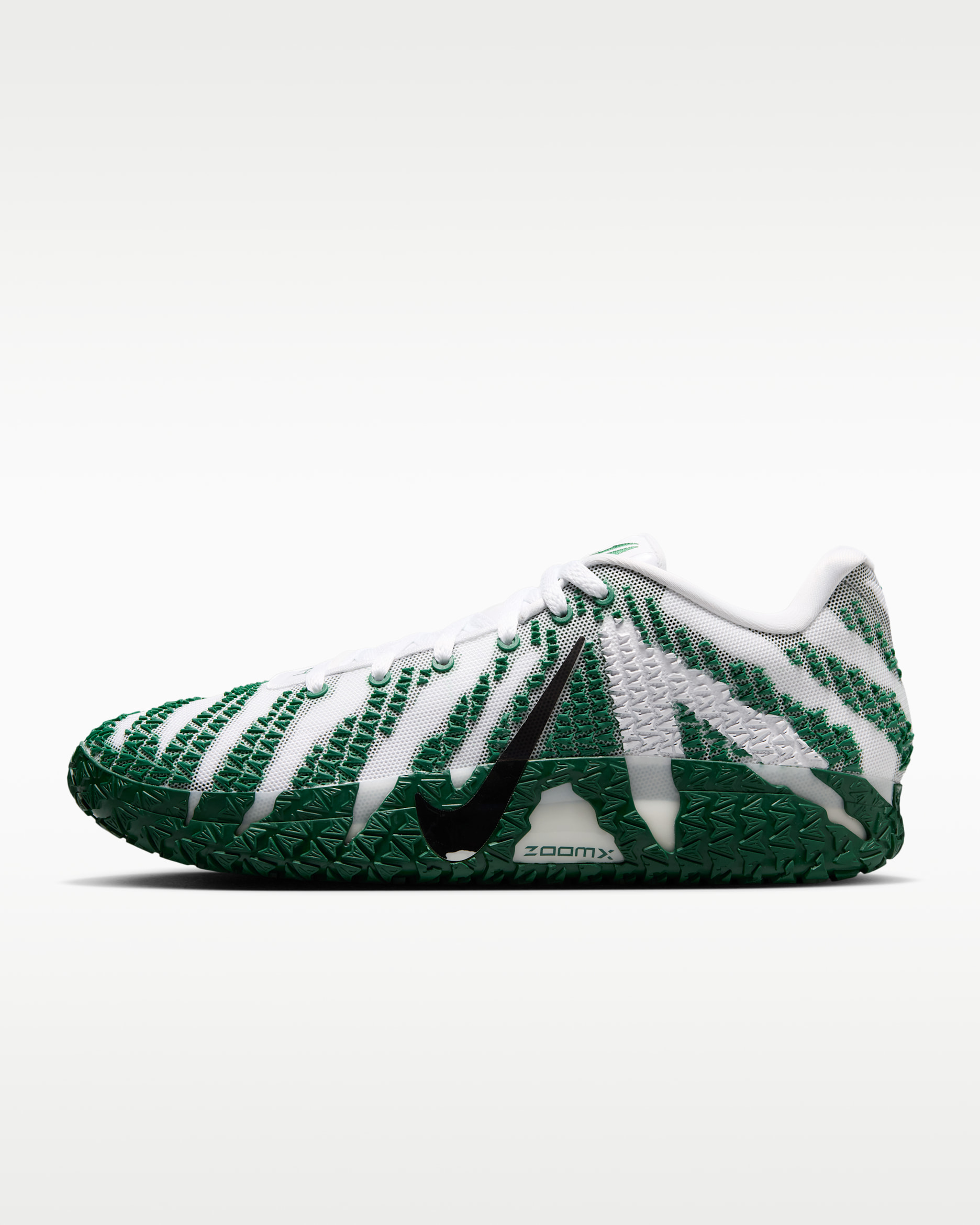 Ja 3 Basketball Shoes - White/Gorge Green/Metallic Silver