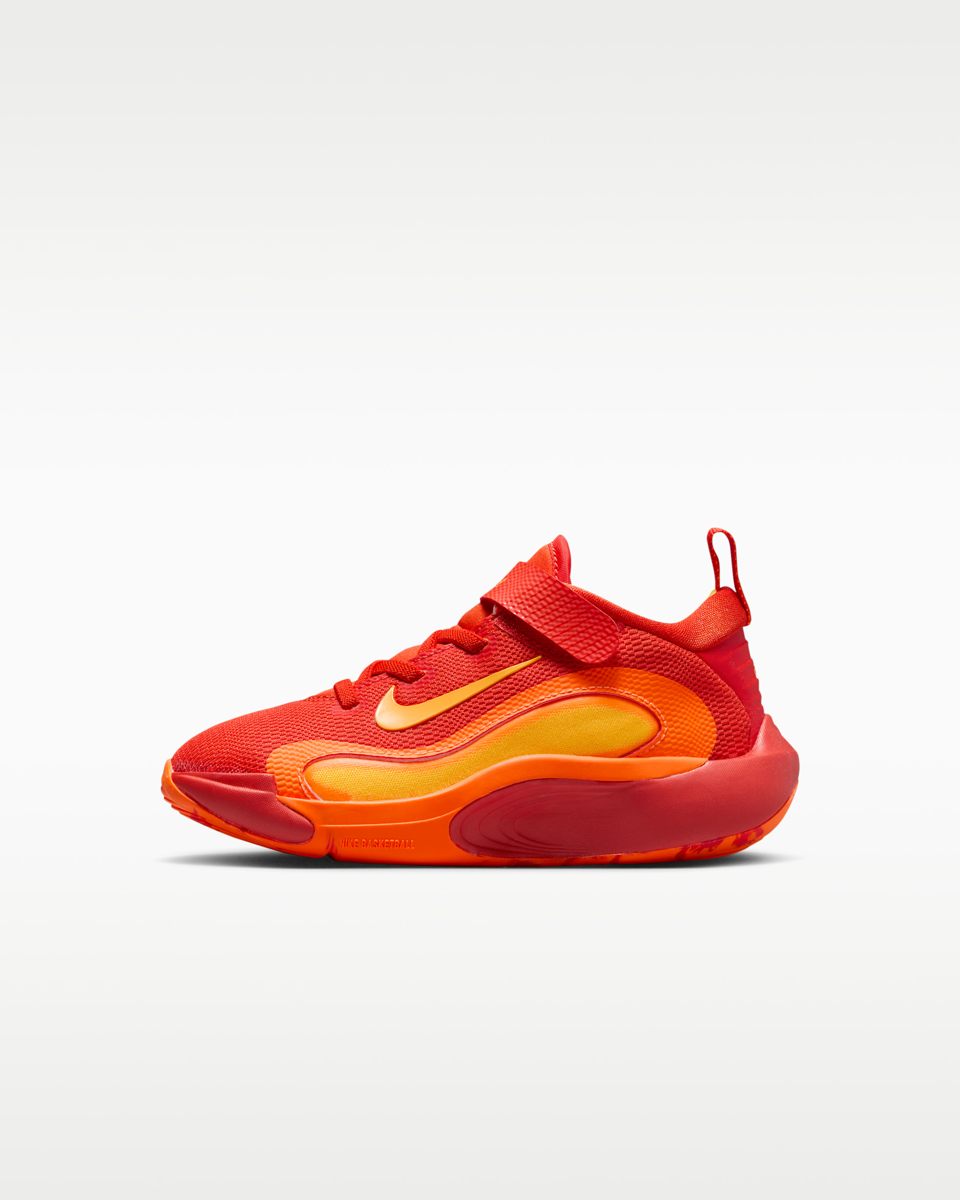 Nike IsoFly 小童鞋款 - Team Orange/Total Orange/白色/Laser Orange