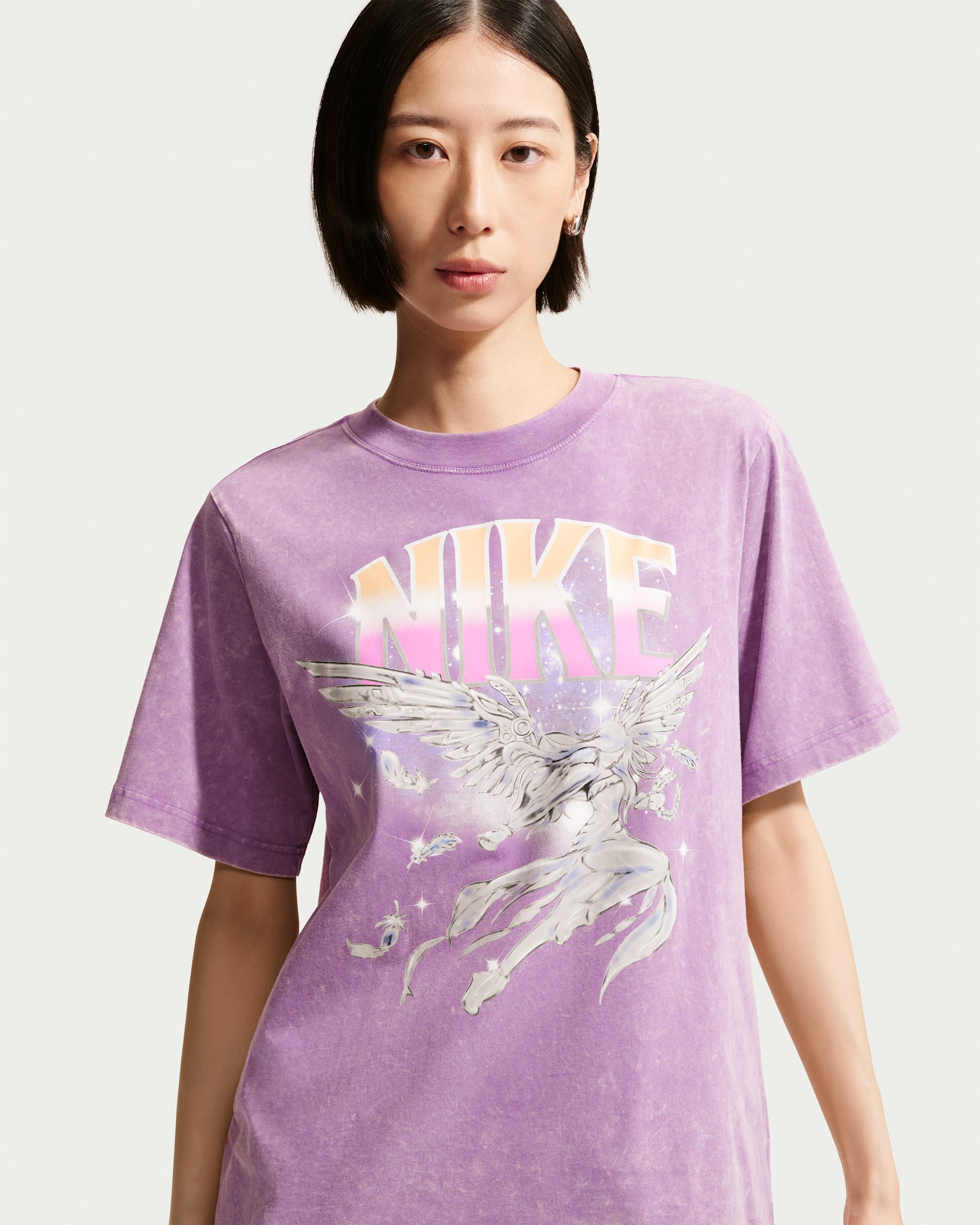 ナイキ スポーツウェア ウィメンズ Tシャツ - モナークパープル