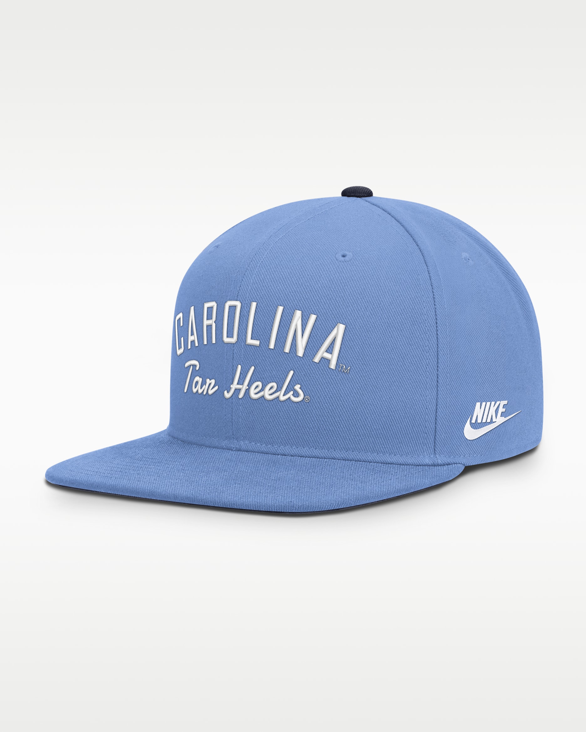 Gorra universitaria Nike Dri-FIT ajustable para hombre North Carolina Legacy Pro - Azul claro