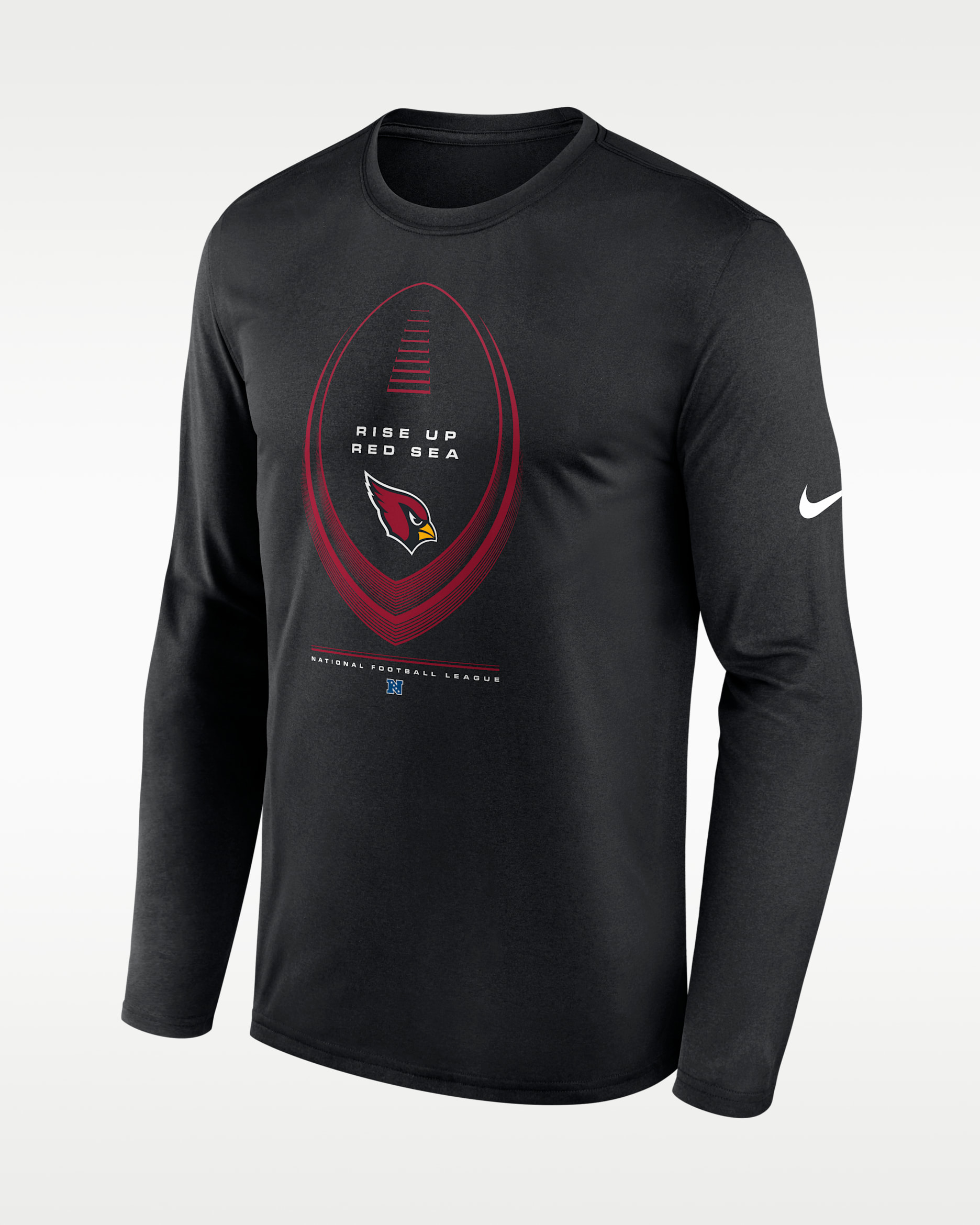 Arizona Cardinals Legend Icon Men's Nike Dri-FIT NFL Long-Sleeve T-Shirt - Black