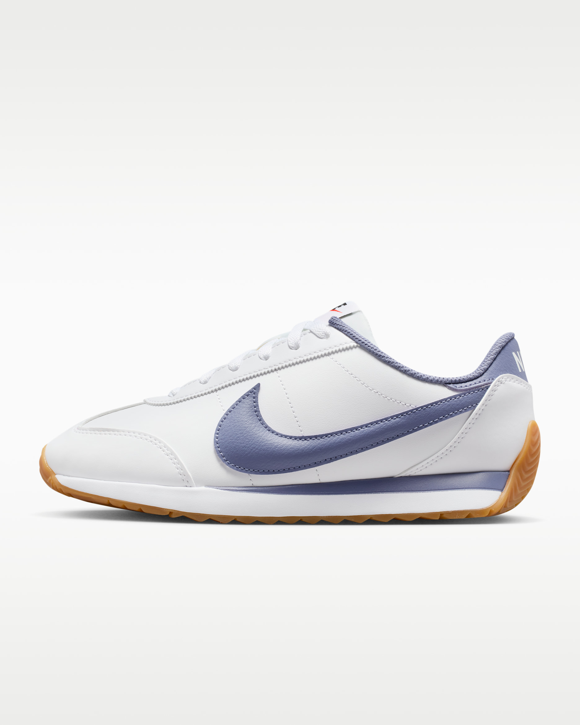 Nike Pacific Leather Women's Shoes - White/Gum Light Brown/World Indigo