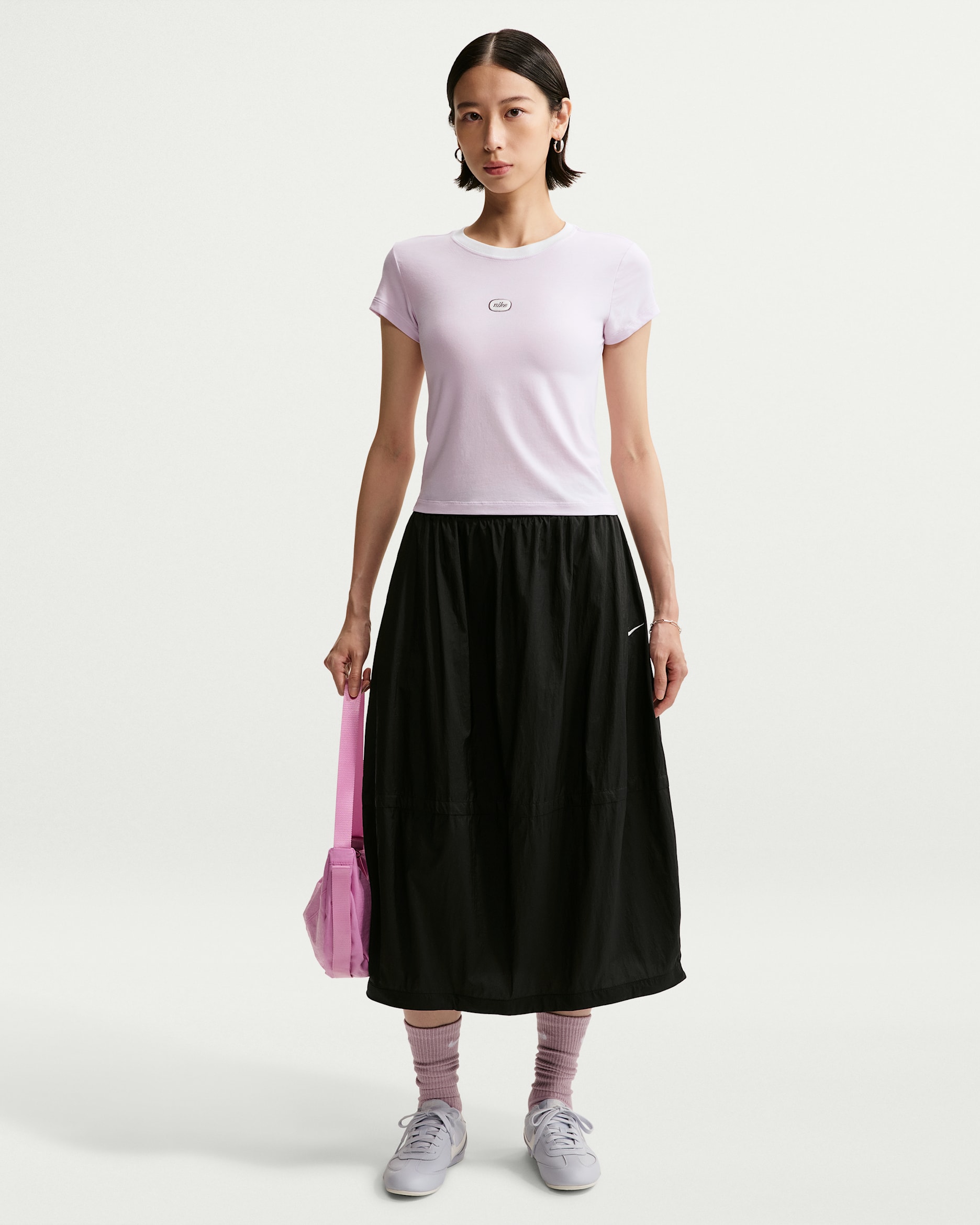 Nike Sportswear Women's Oversized Lightweight UV Skirt - Black/Sail