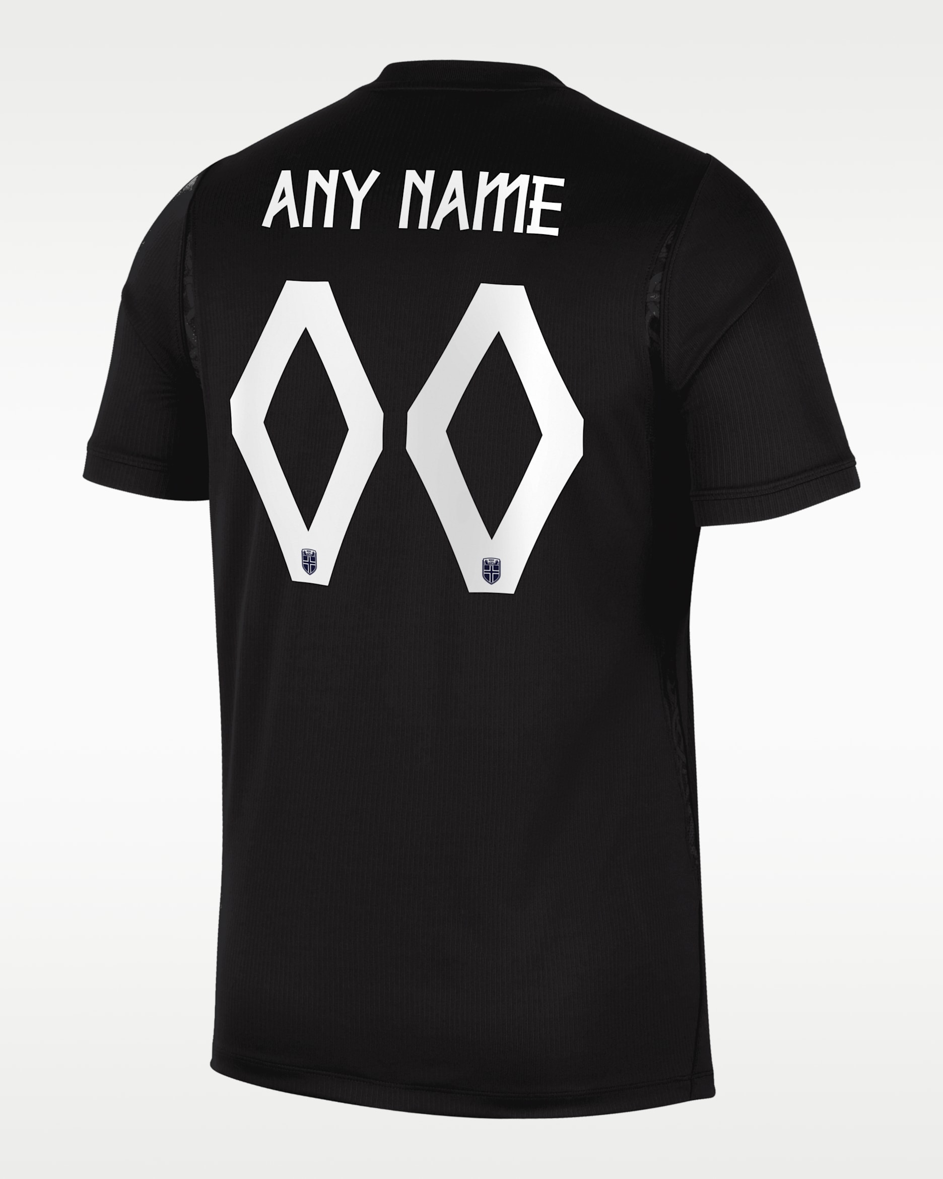 Norway 2026 Stadium Away Men's Nike Dri-FIT Soccer Replica Custom Jersey By You - Black