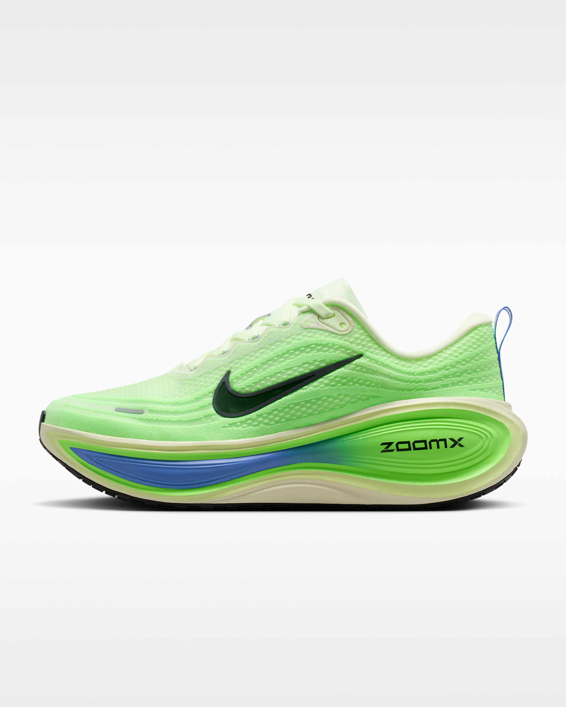 Nike Vomero Plus Men's Road Running Shoes - Volt Tint/Lime Blast/Sapphire/Black Spruce