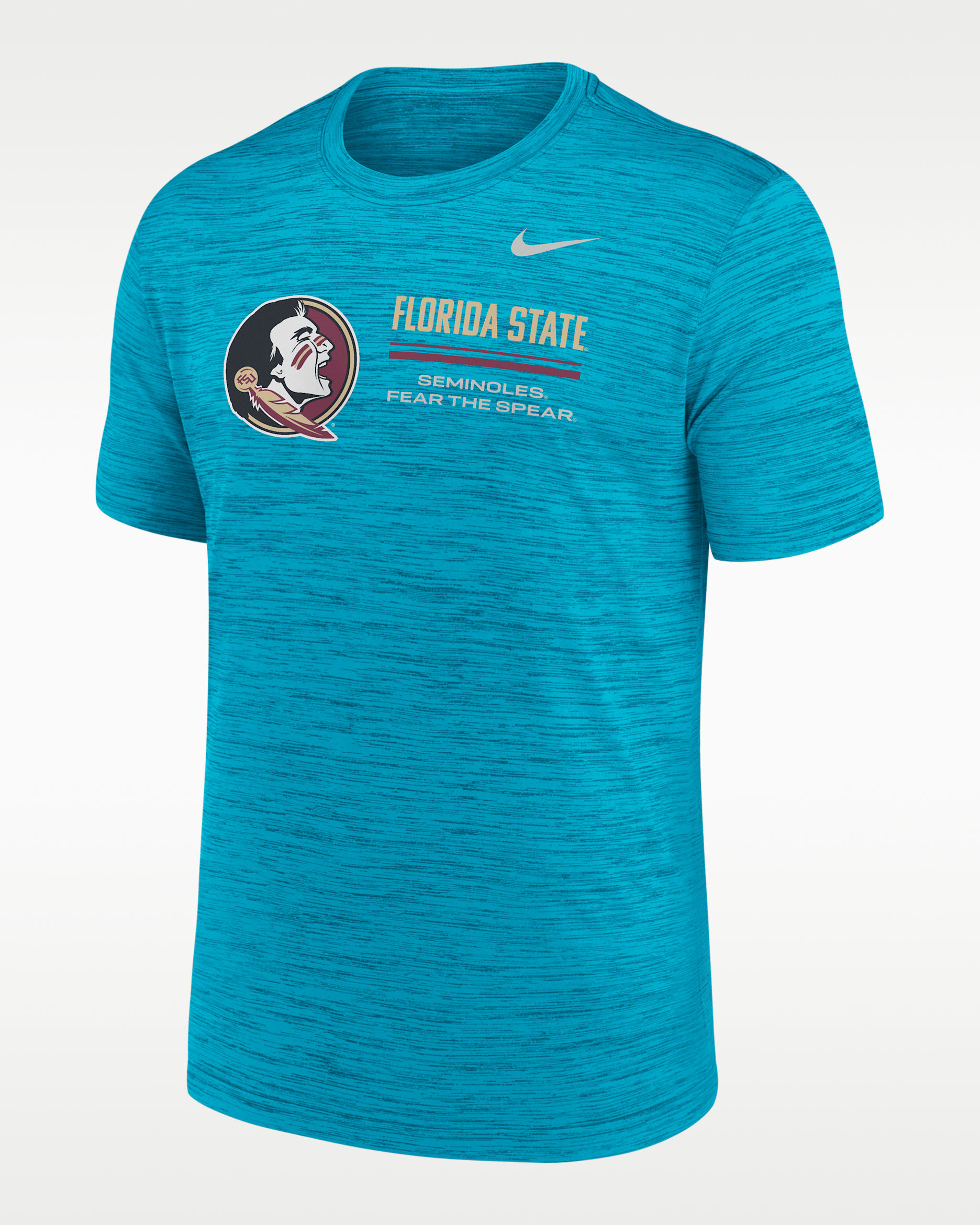 Florida State Sideline Velocity Men's Nike Dri-FIT College T-Shirt - Dark Turquoise