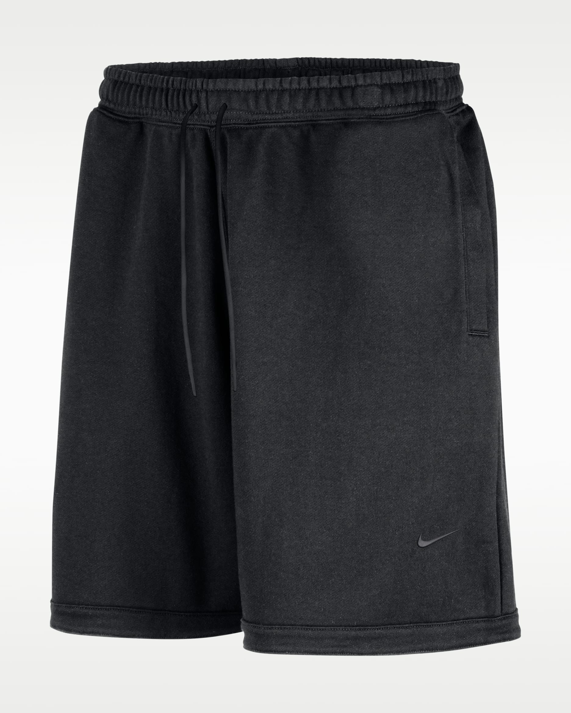 Shorts de básquetbol de tejido Fleece Nike WNBA Legends - Negro/Negro/Negro/Antracita