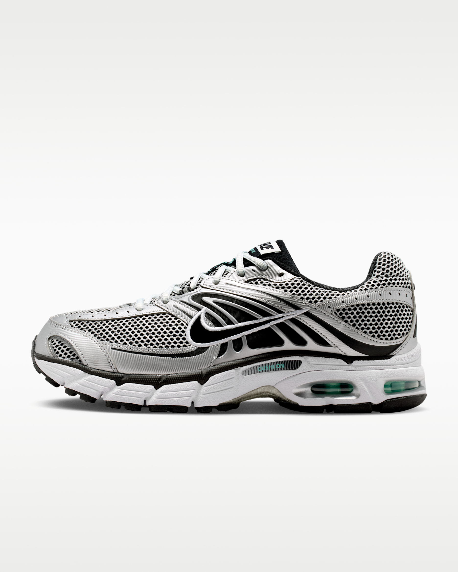 Nike Air Max Moto 2K Men's Shoes - Off White/Metallic Silver/Hyper Turquoise/Black