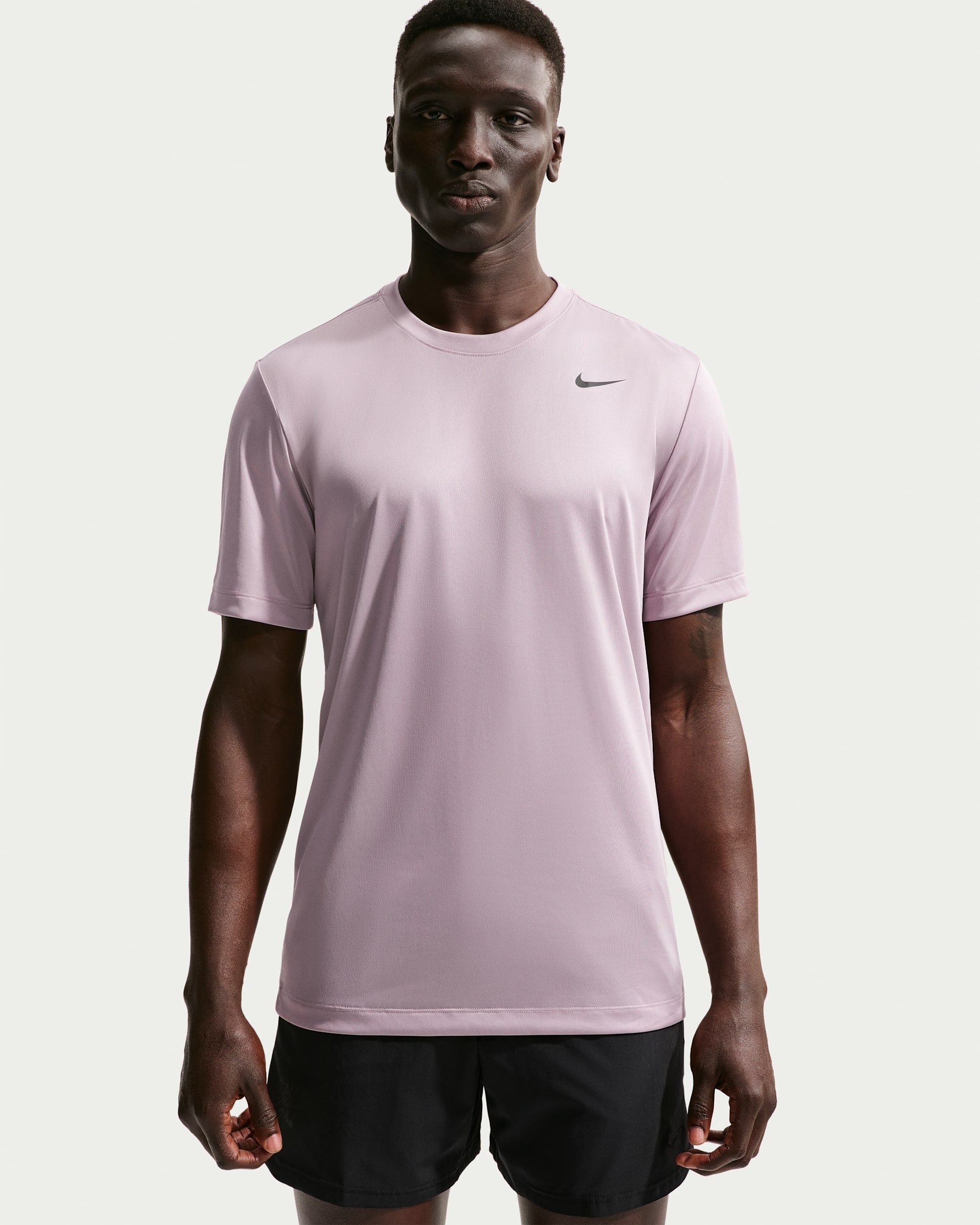 Nike Dri-FIT Legend Men's Fitness T-Shirt - Light Violet Ore/Black