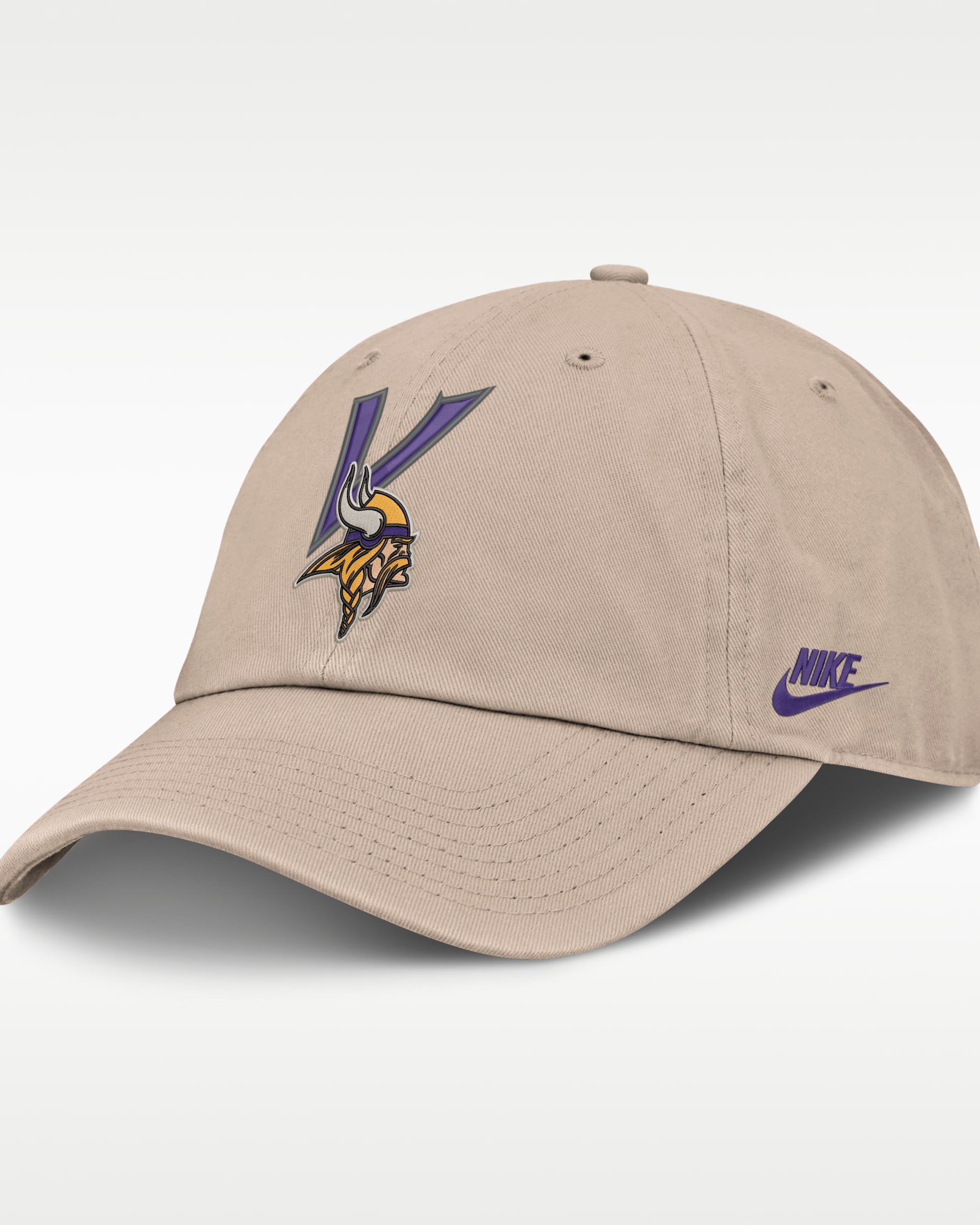 Minnesota Vikings Rewind Club Men's Nike NFL Adjustable Hat - Sand