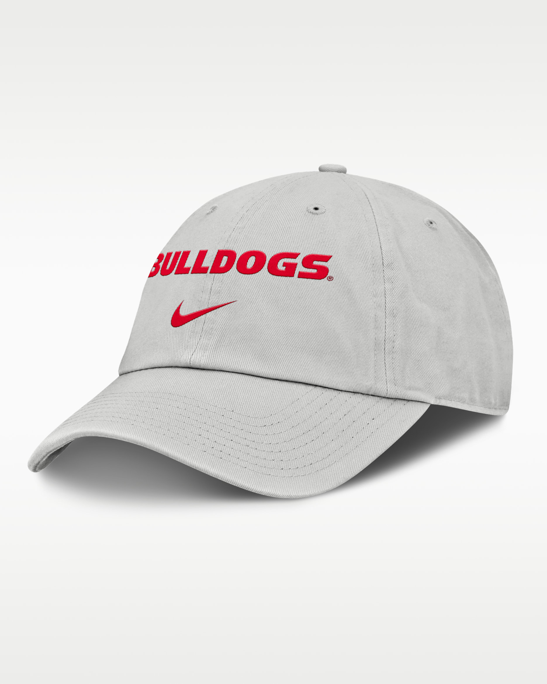 Georgia Off-Field Club Gameday Men's Nike College Adjustable Hat - Grey