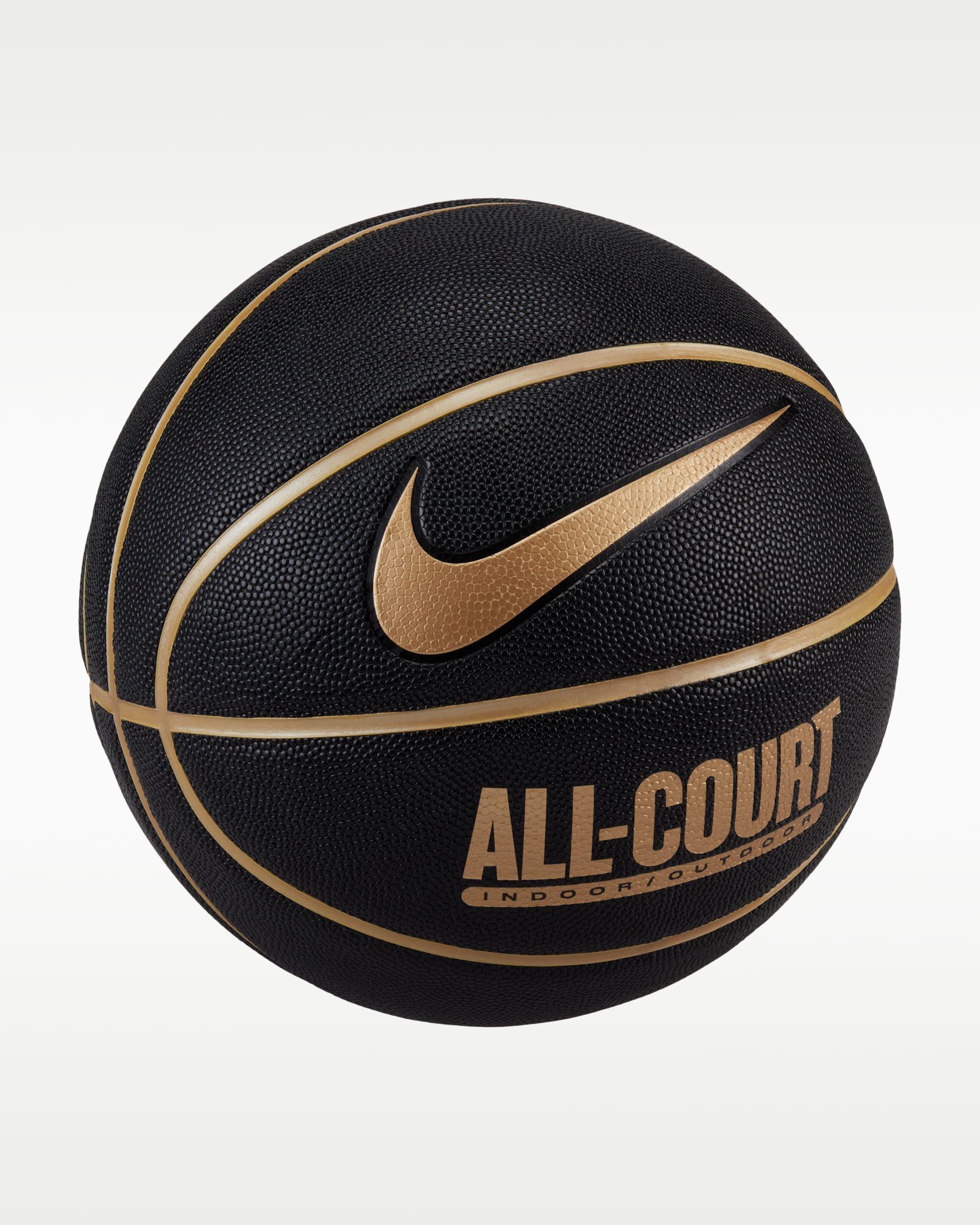 Balón de básquetbol (desinflado) Nike Everyday All-Court 8P - Negro/Oro metalizado/Negro/Oro metalizado