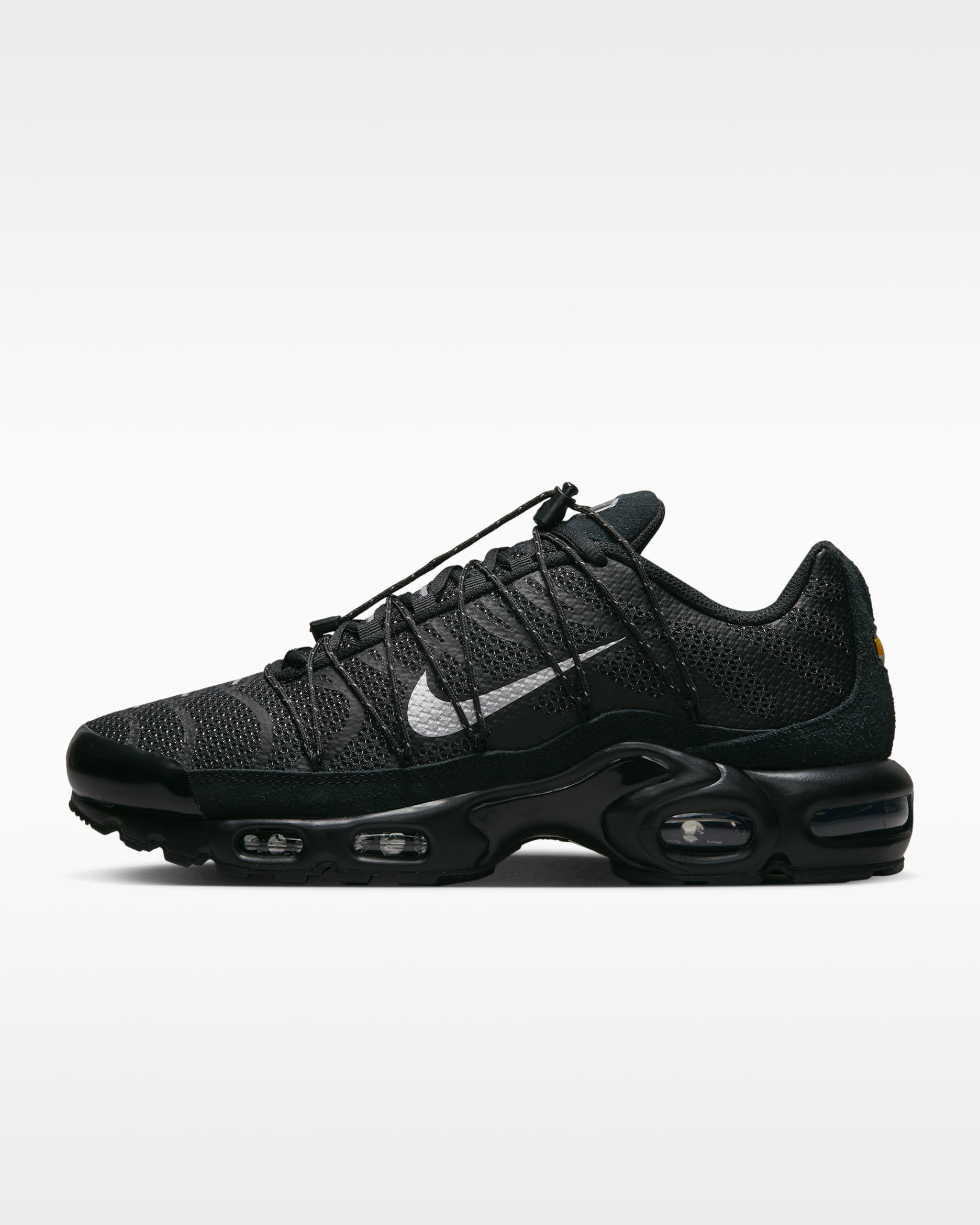 Nike Air Max Plus Utility Men's Shoes - Black/White/Metallic Silver