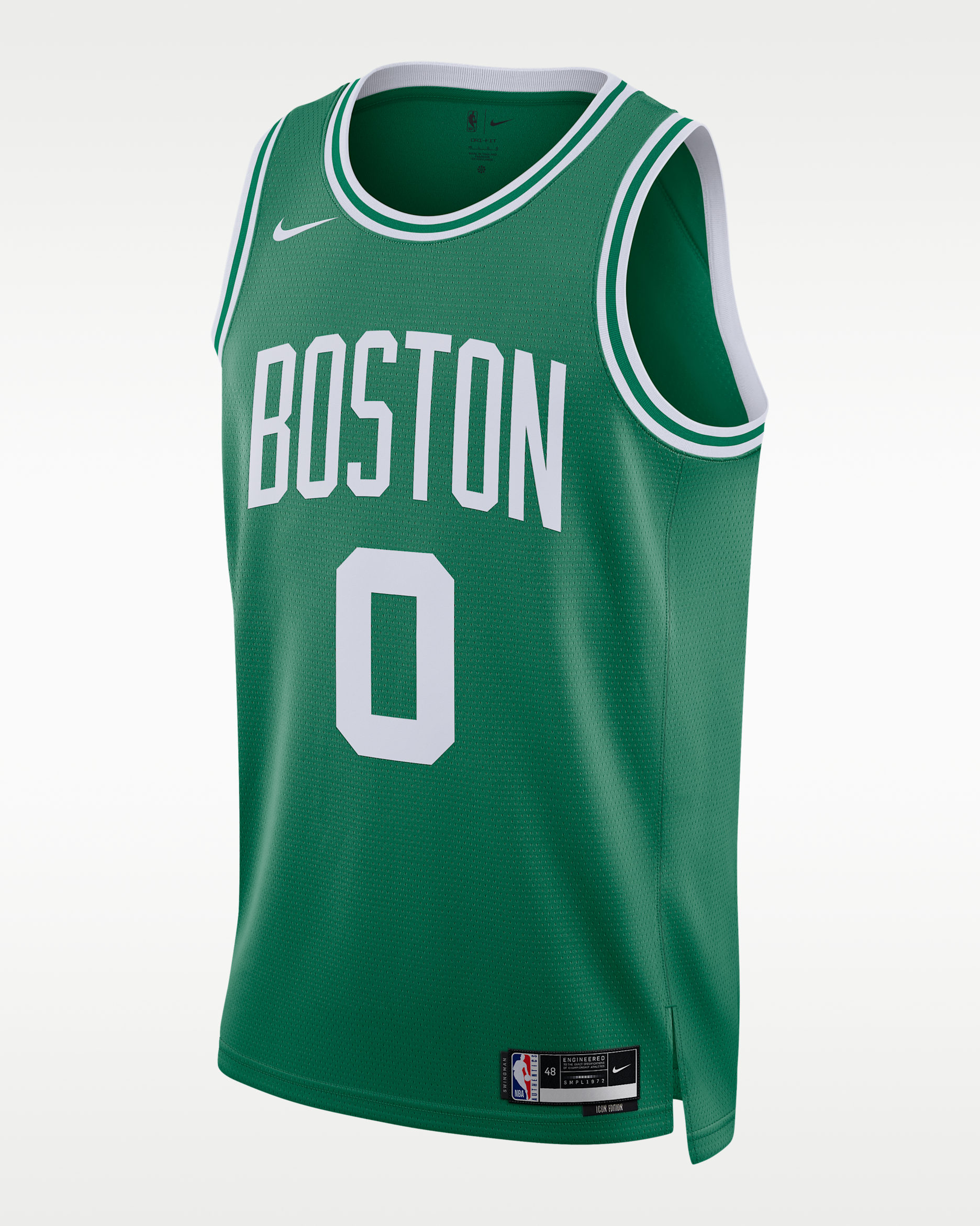 Boston Celtics Icon Edition Men's Nike Dri-FIT NBA Swingman Jersey - Clover