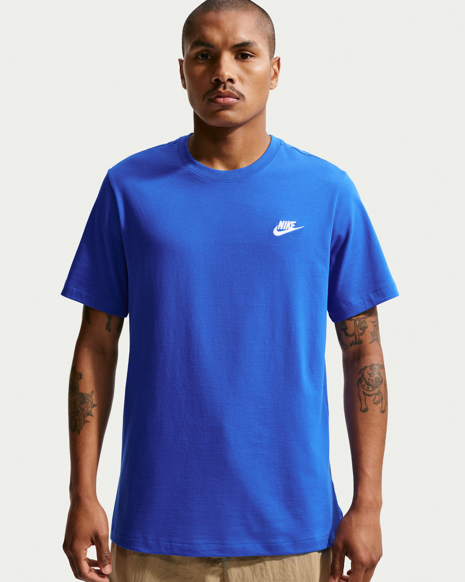 Nike Sportswear Club Men's T-Shirt - Game Royal