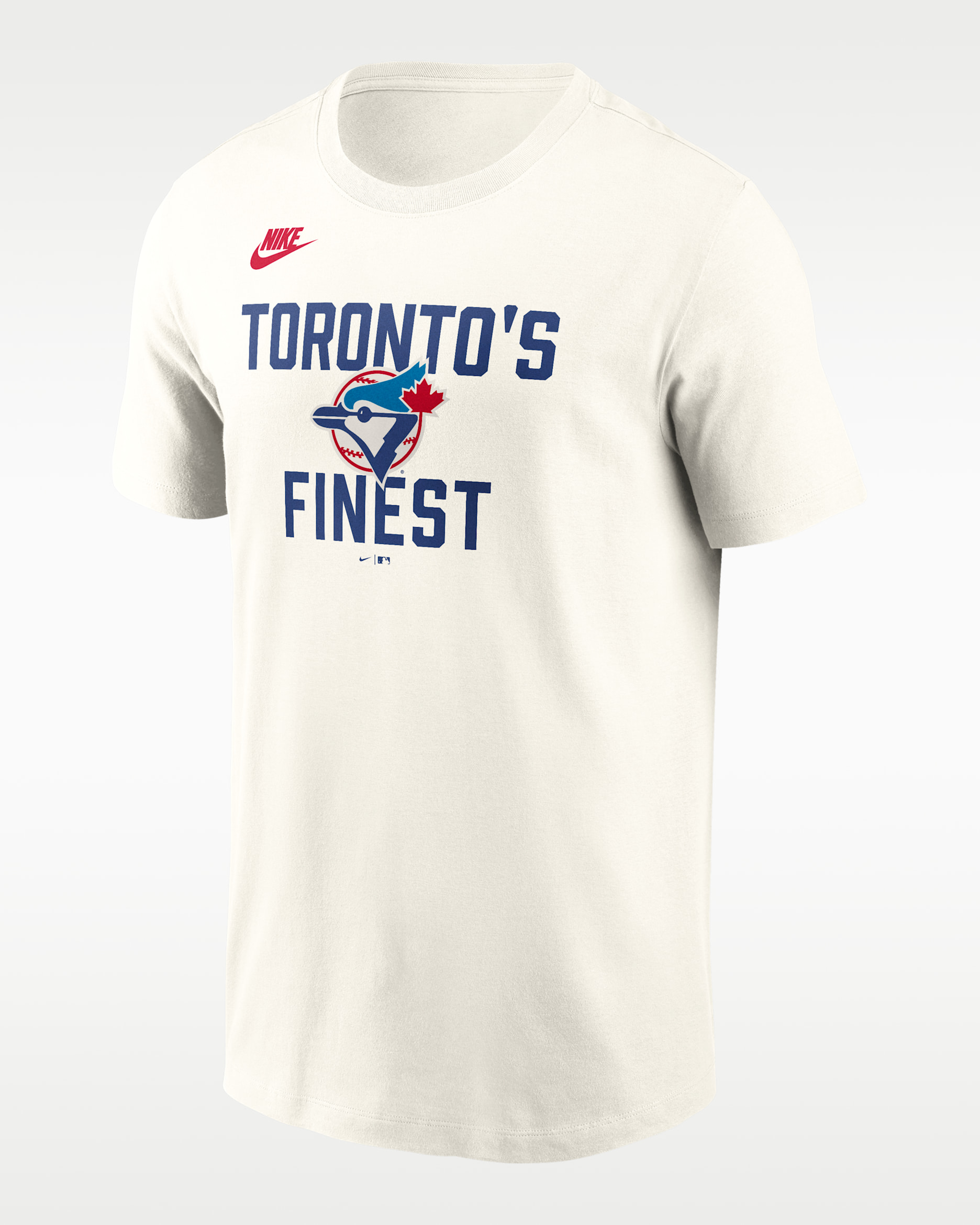 Toronto Blue Jays Cooperstown '70s Inspired Men's Nike MLB T-Shirt - Cream