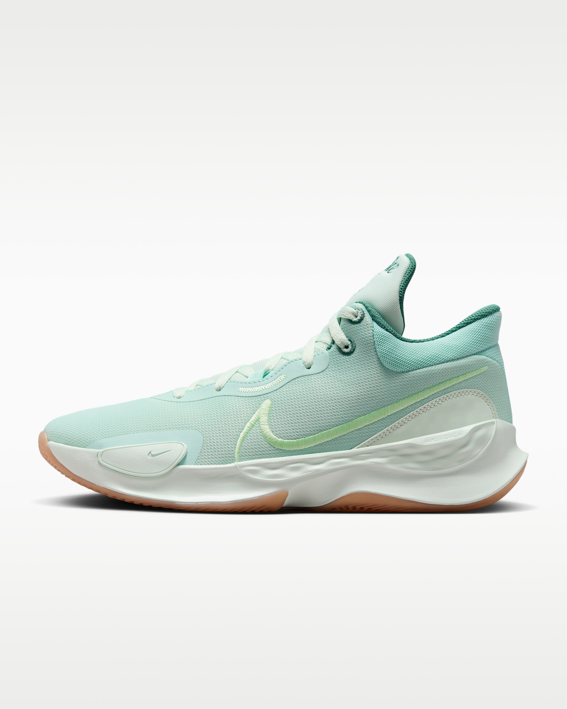 Nike Elevate 3 Basketball Shoes - Barely Green/Jade Ice/Metallic Red Bronze/Vapour Green