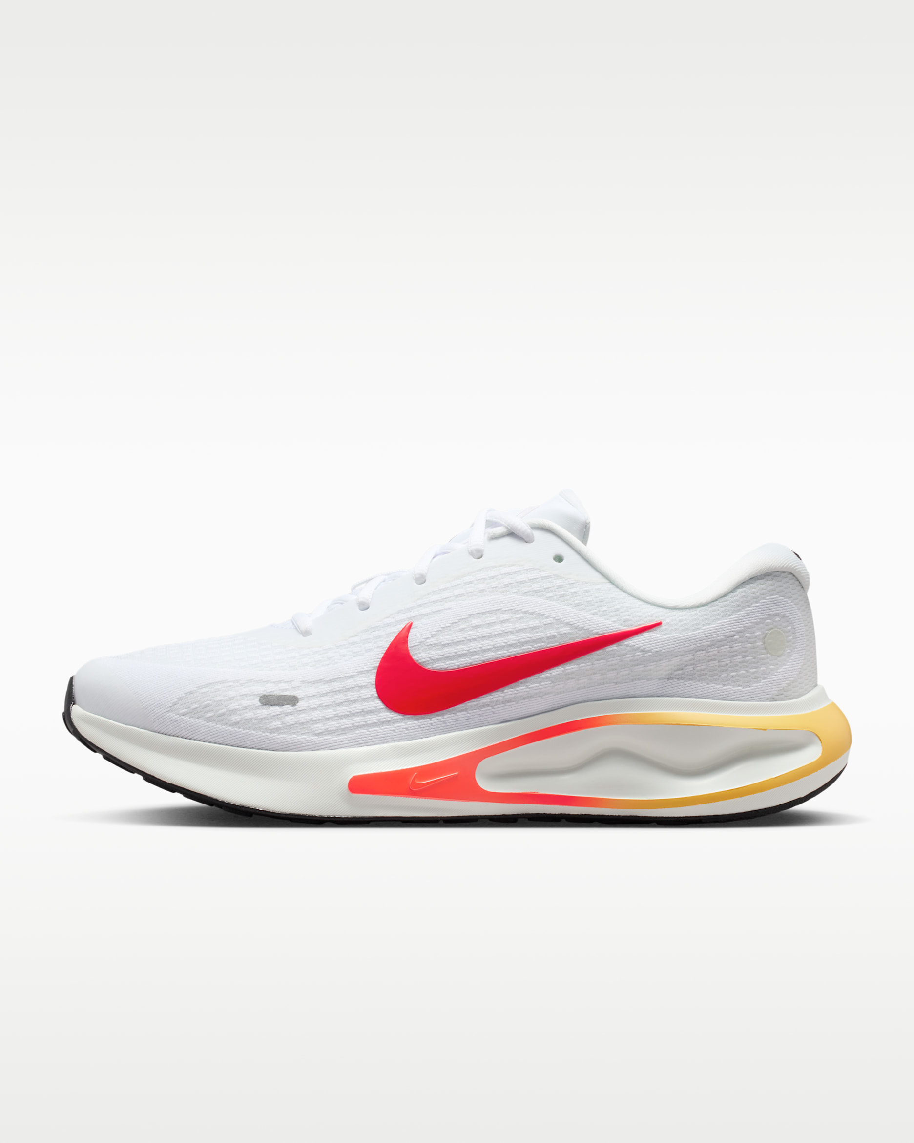 Tenis de correr en pavimento para hombre Nike Journey Run - Blanco/Halo pícea/Oro topacio/Carmesí brillante