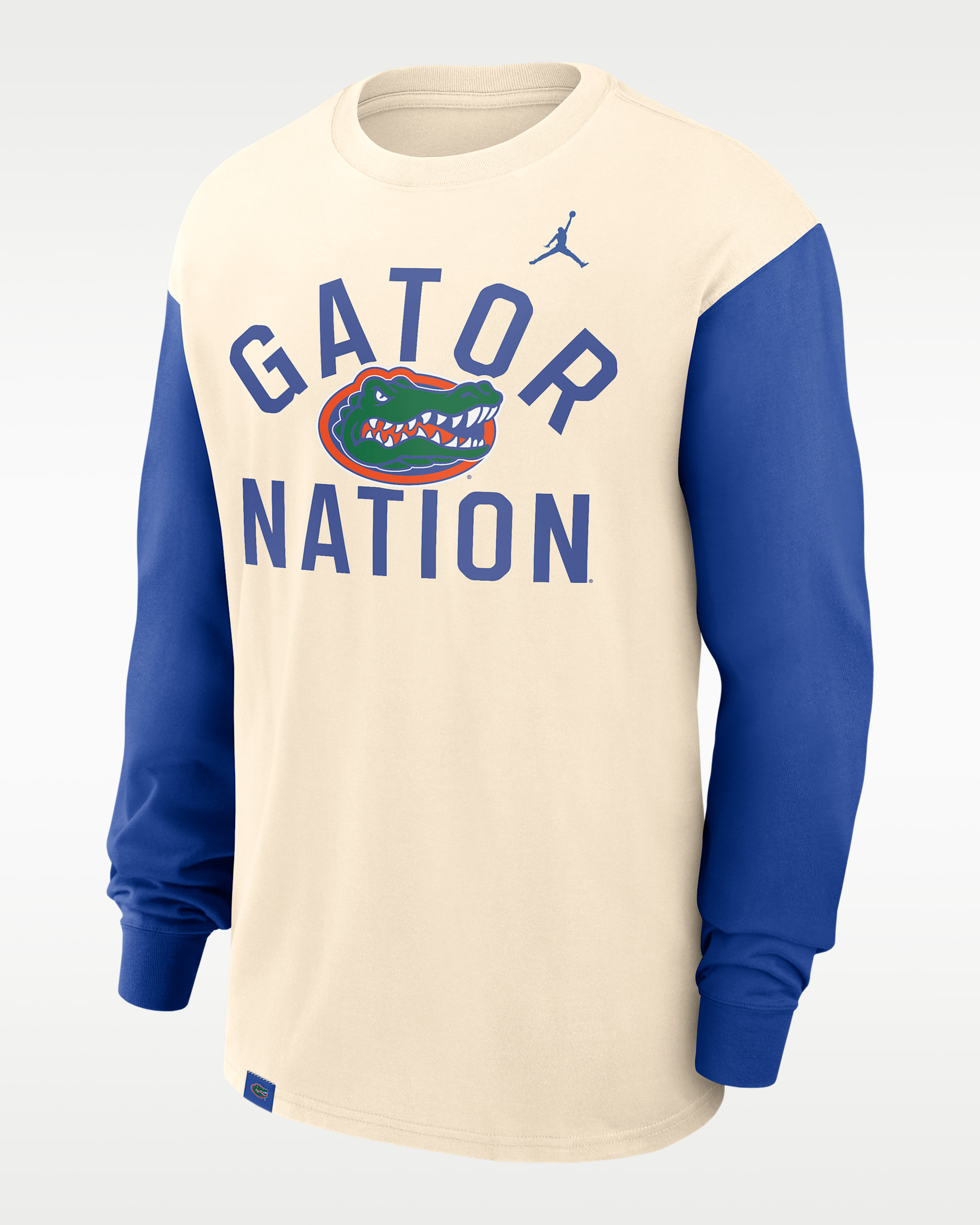 Florida Primetime Mantra Max90 Men's Jordan Brand College Long-Sleeve T-Shirt - Natural