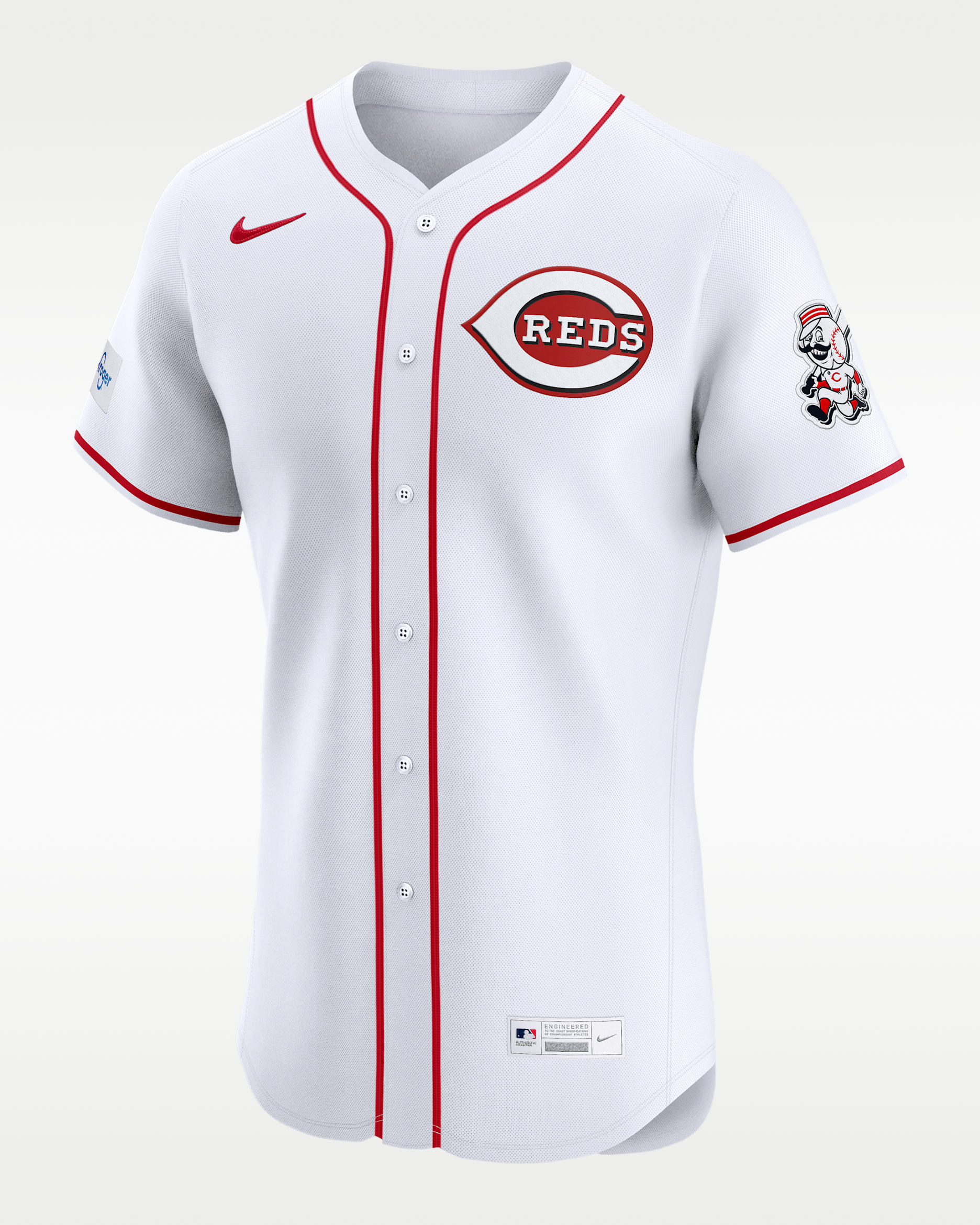 Cincinnati Reds Men's Nike Dri-FIT ADV MLB Elite Jersey - White
