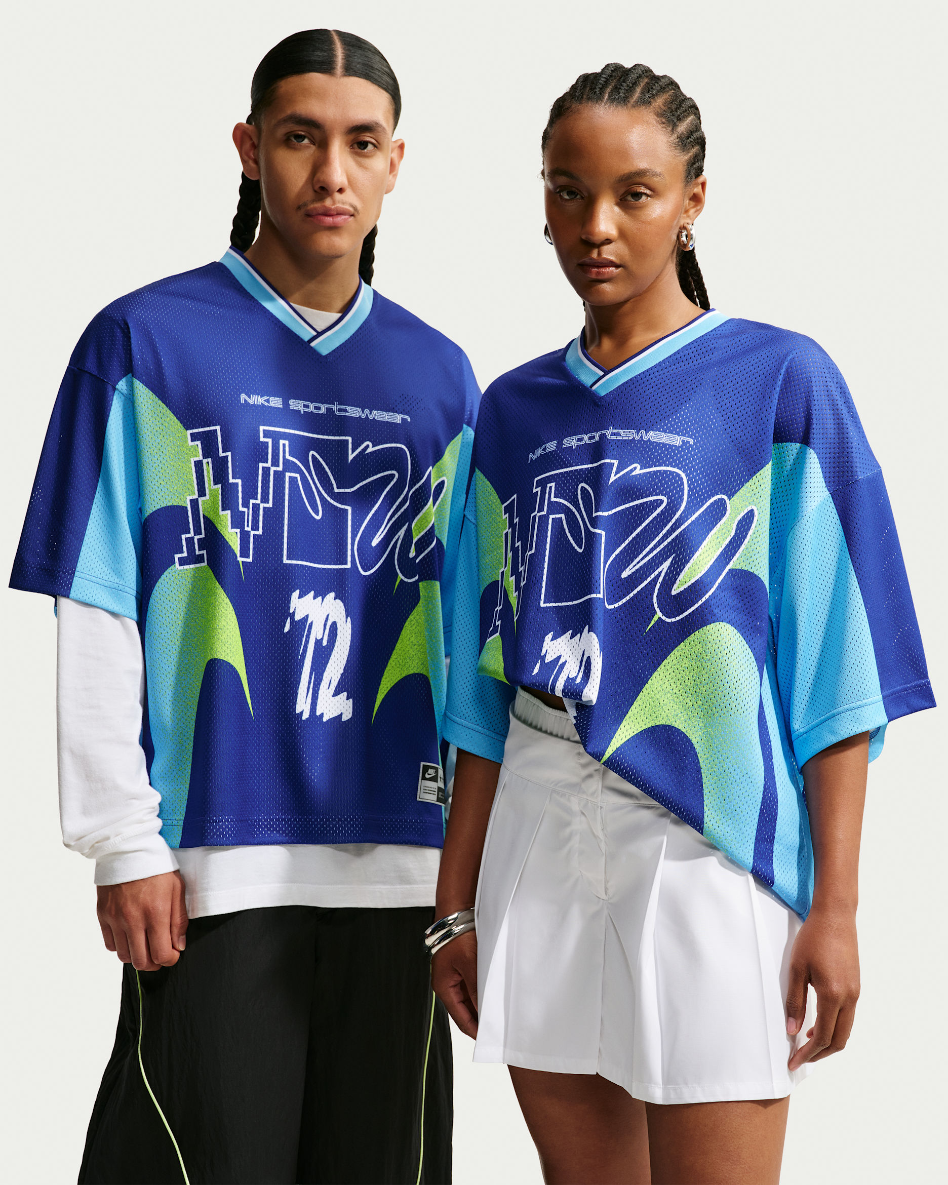 Nike Sportswear Mesh T-Shirt - Deep Royal Blue