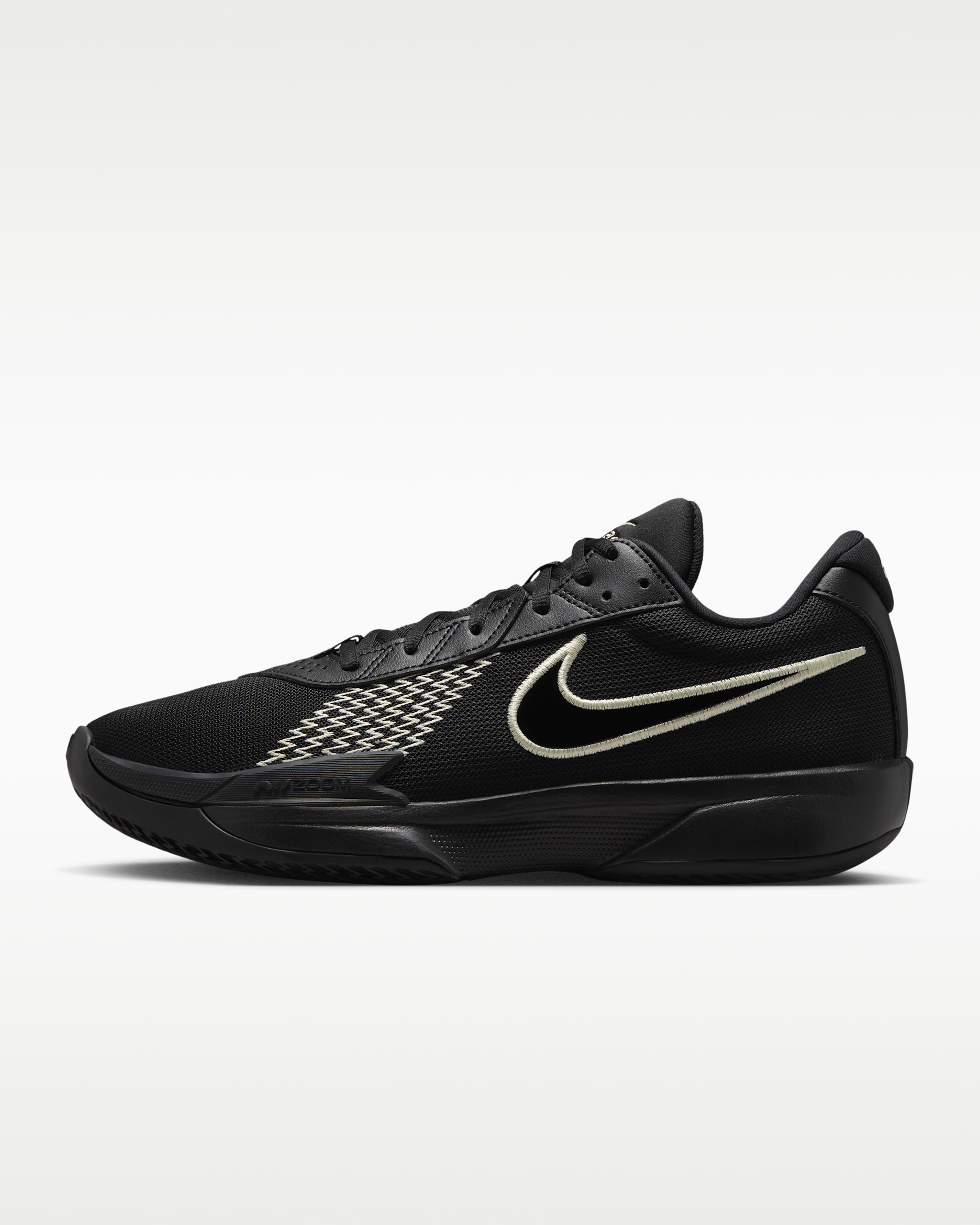 Nike G.T. Cut Academy EP 籃球鞋 - 黑色/黑色/Alabaster