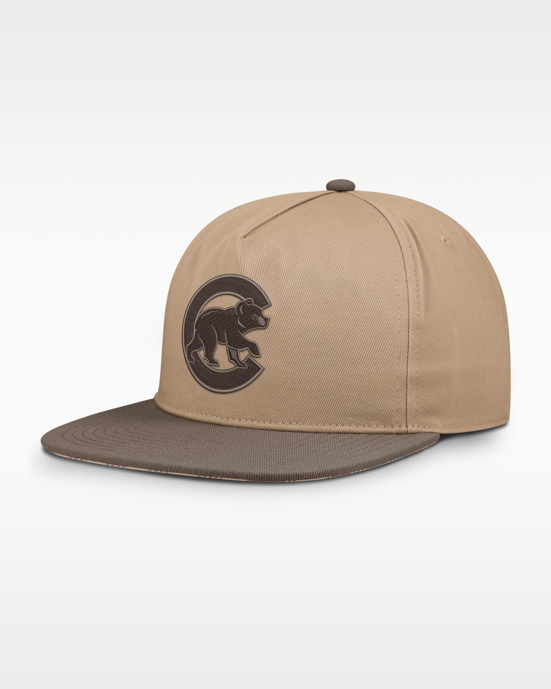Chicago Cubs Statement Men's Nike MLB Adjustable Hat - Hemp/Mink Brown