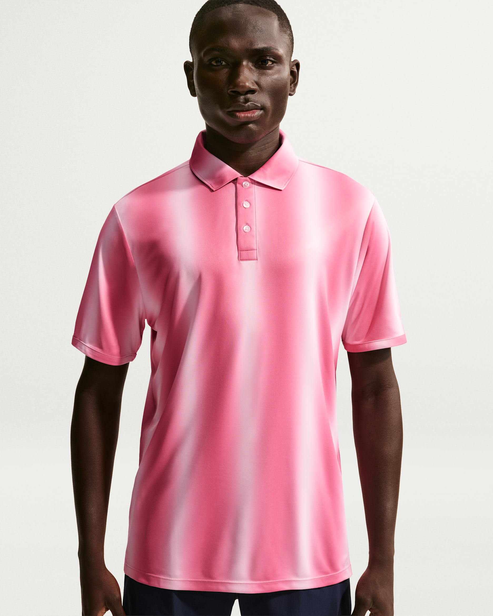 Polo de golf Dri-FIT Nike Par pour homme - Pearl Pink/Pearl Pink