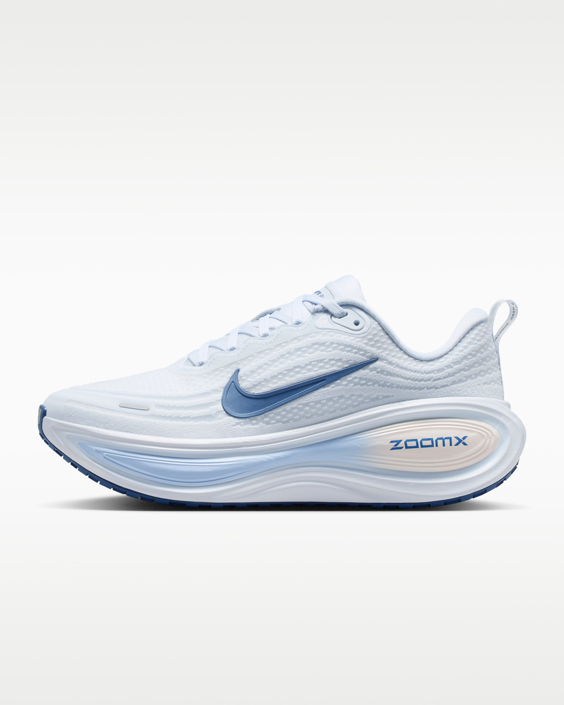 Nike Vomero Plus női országúti futócipő - Fehér/Aluminum/Football Grey/Mystic Navy
