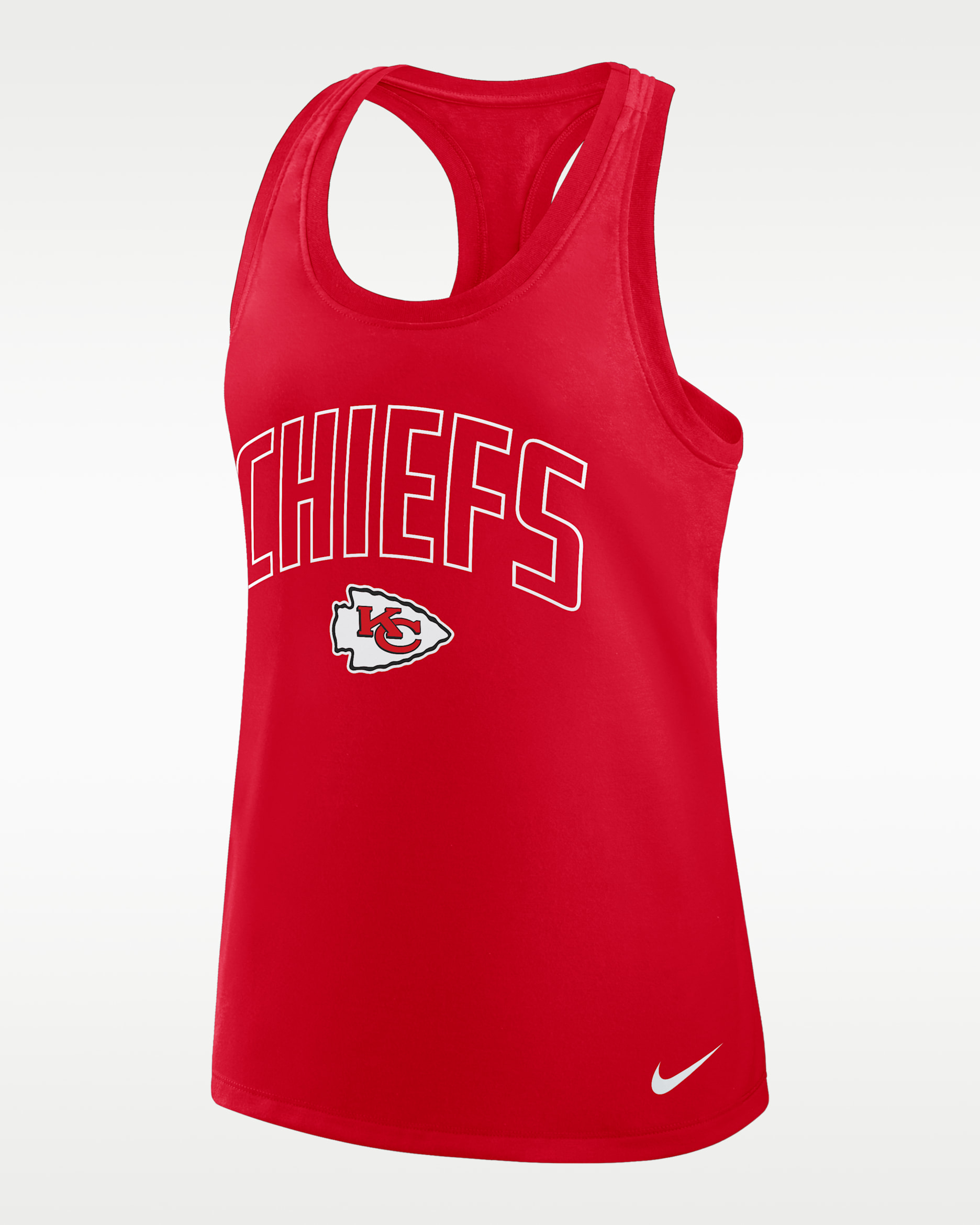 Kansas City Chiefs Primetime Women's Nike Dri-FIT NFL Racerback Tank Top - Red