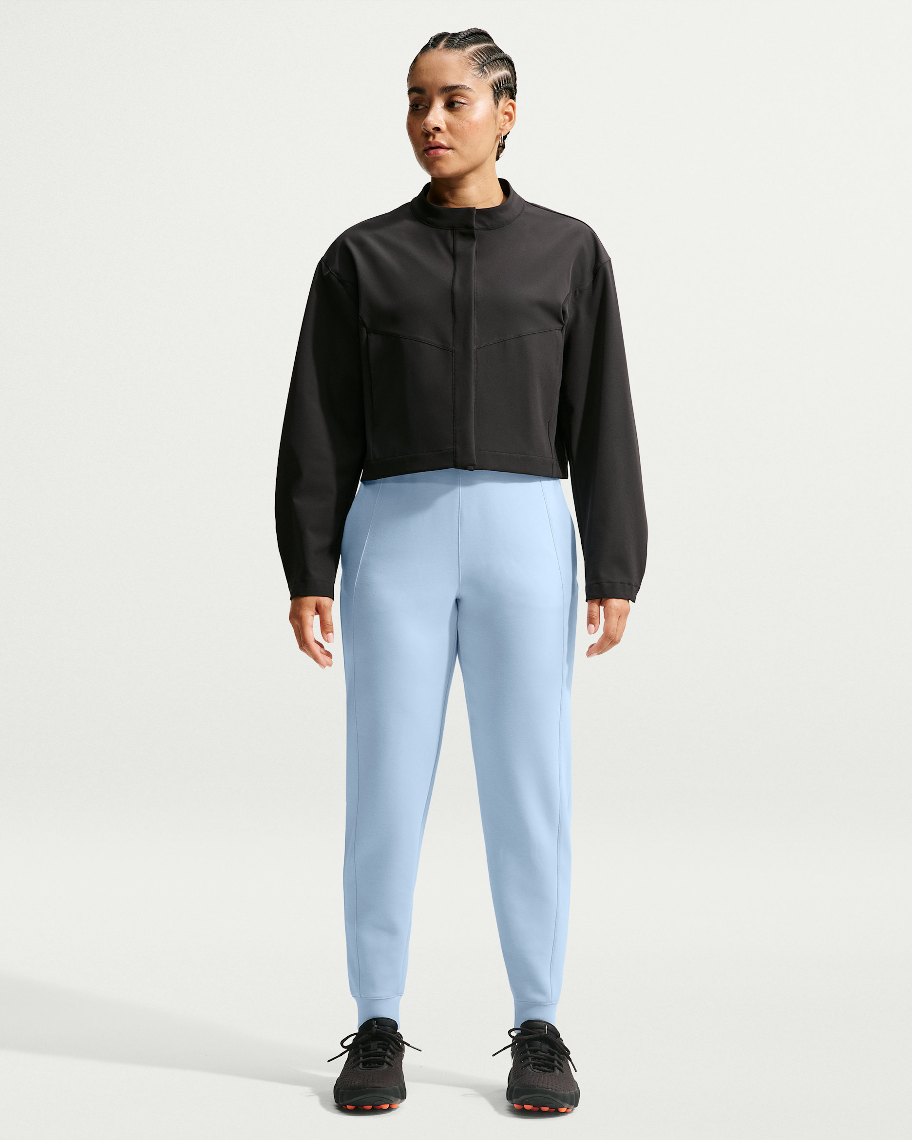 Nike 24.7 ImpossiblySoft Women's Dri-FIT Mid-Rise Joggers - Celestine Blue/Psychic Blue