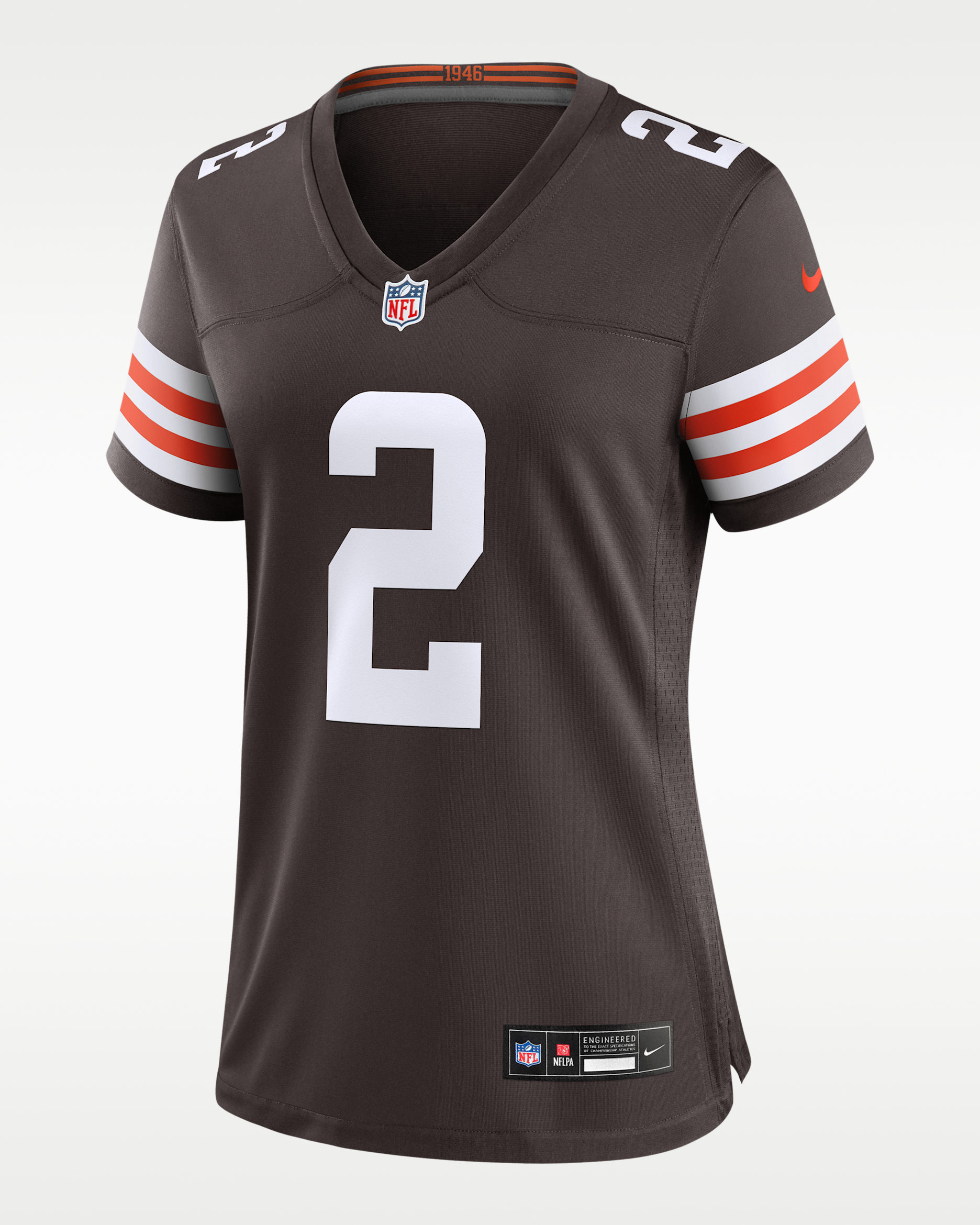 Shedeur Sanders Cleveland Browns Women's Nike NFL Game Jersey - Brown