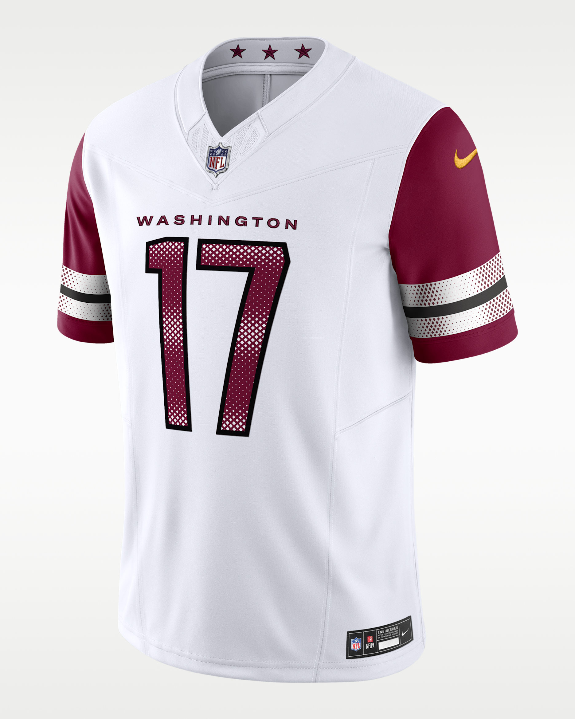 Jersey de fútbol americano Nike Dri-FIT de la NFL Limited para hombre Terry McLaurin Washington Commanders - Blanco