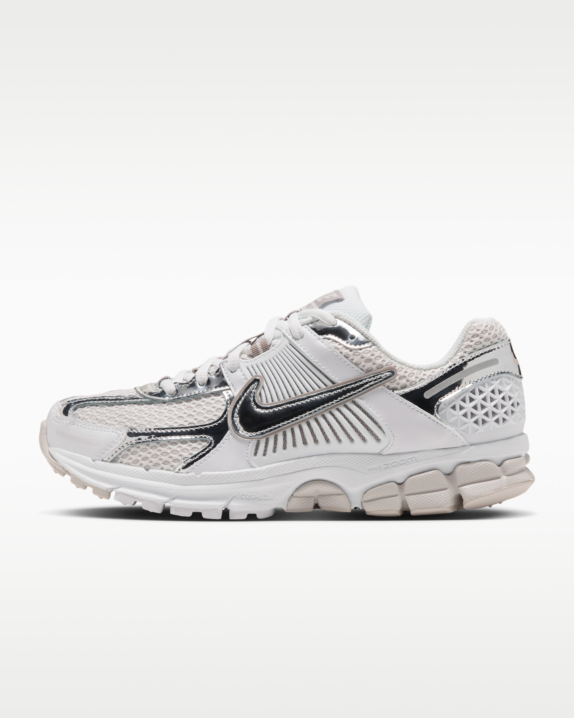 Nike Zoom Vomero 5 Women's Shoes - White/Light Bone/Enigma Stone/Metallic Silver