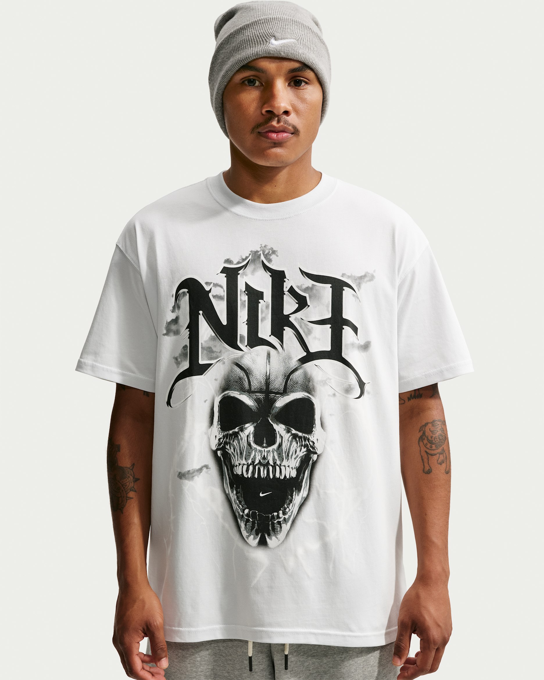 Nike Basketball-T-shirt til mænd - Off White