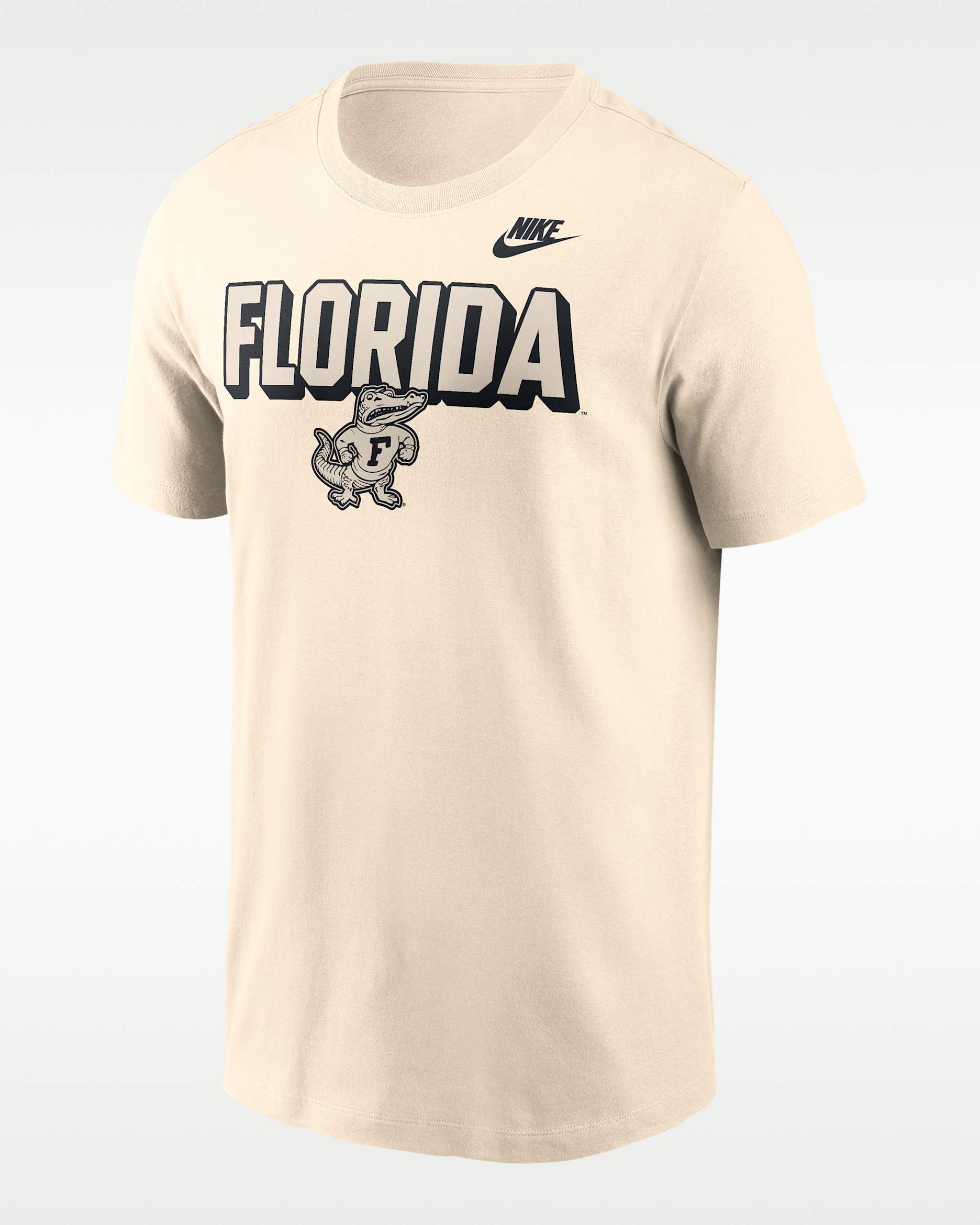 Playera universitaria Nike para hombre Florida Team Bold - Natural