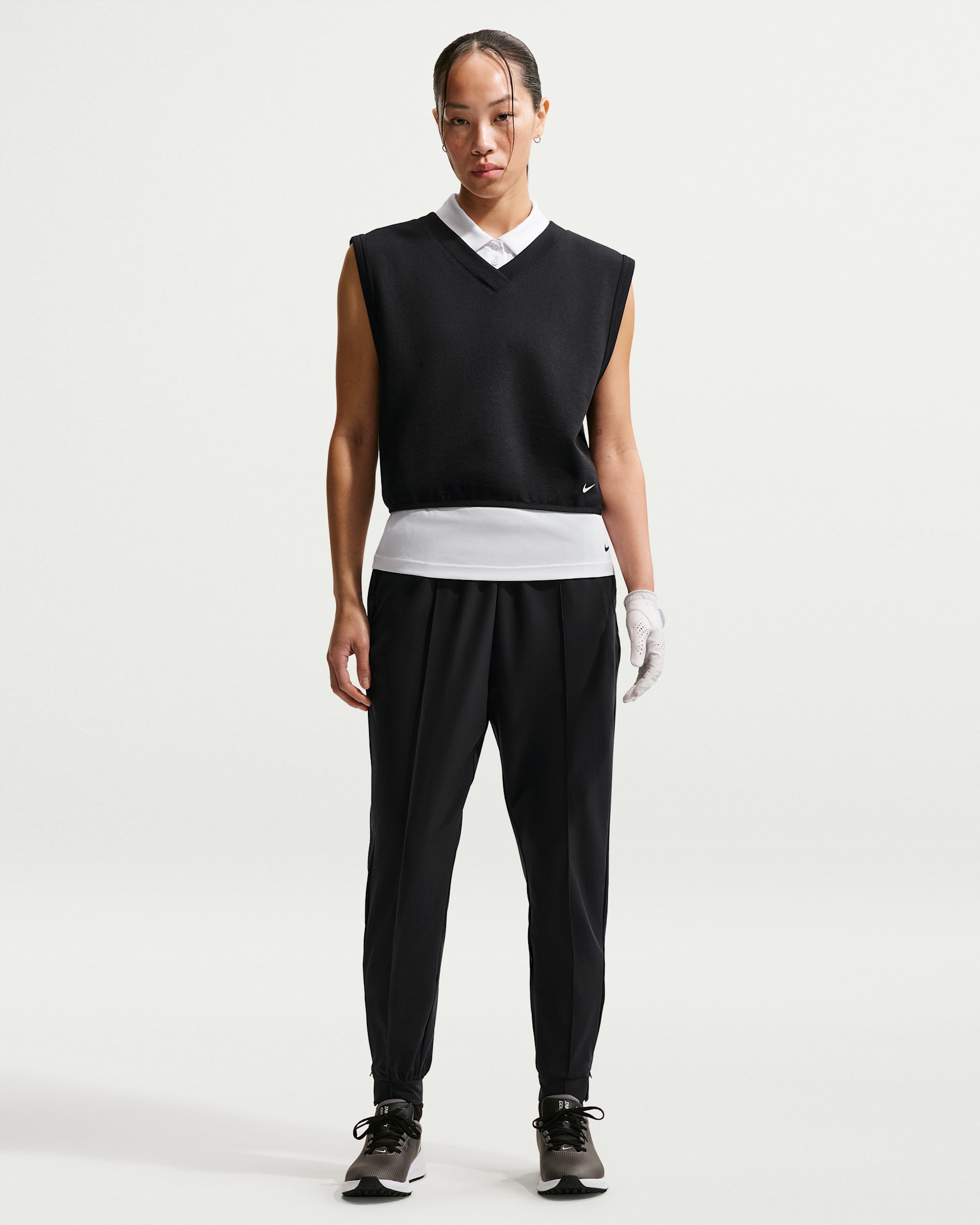 나이키 골프 클럽 여성 드라이 핏 골프 조거 - 블랙/세일