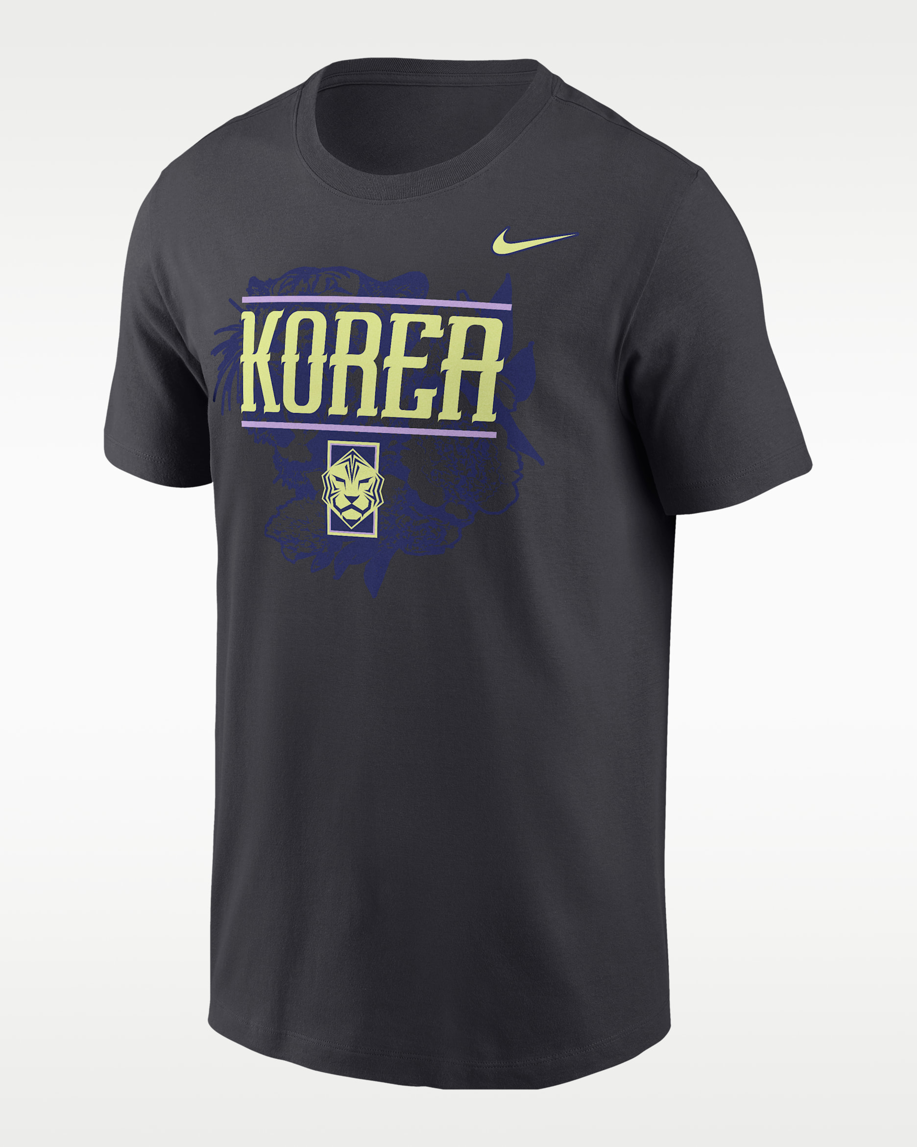 Korea Men's Nike Soccer T-Shirt - Anthracite