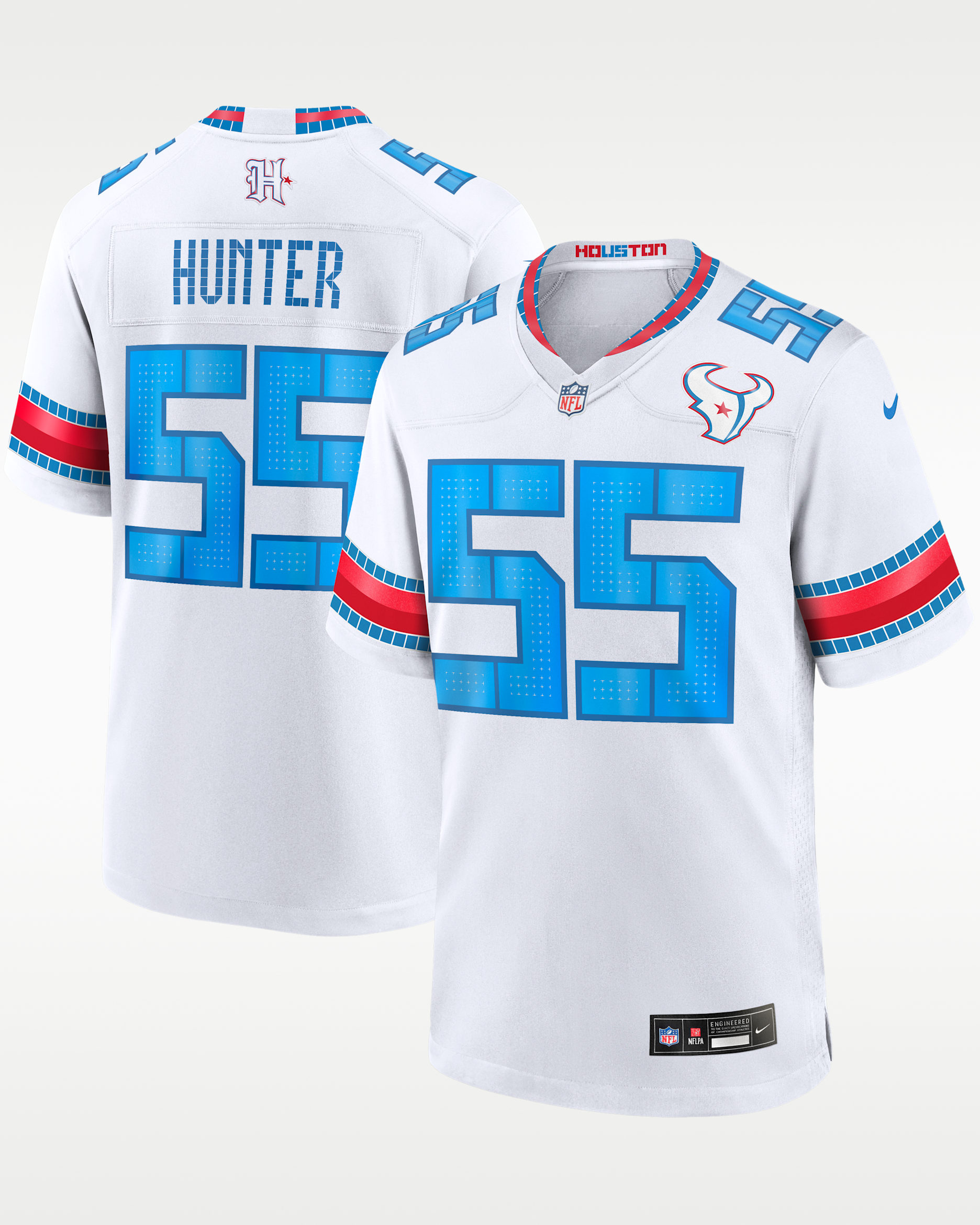 Danielle Hunter Houston Texans Rivalries Collection Men's Nike NFL Game Jersey - White