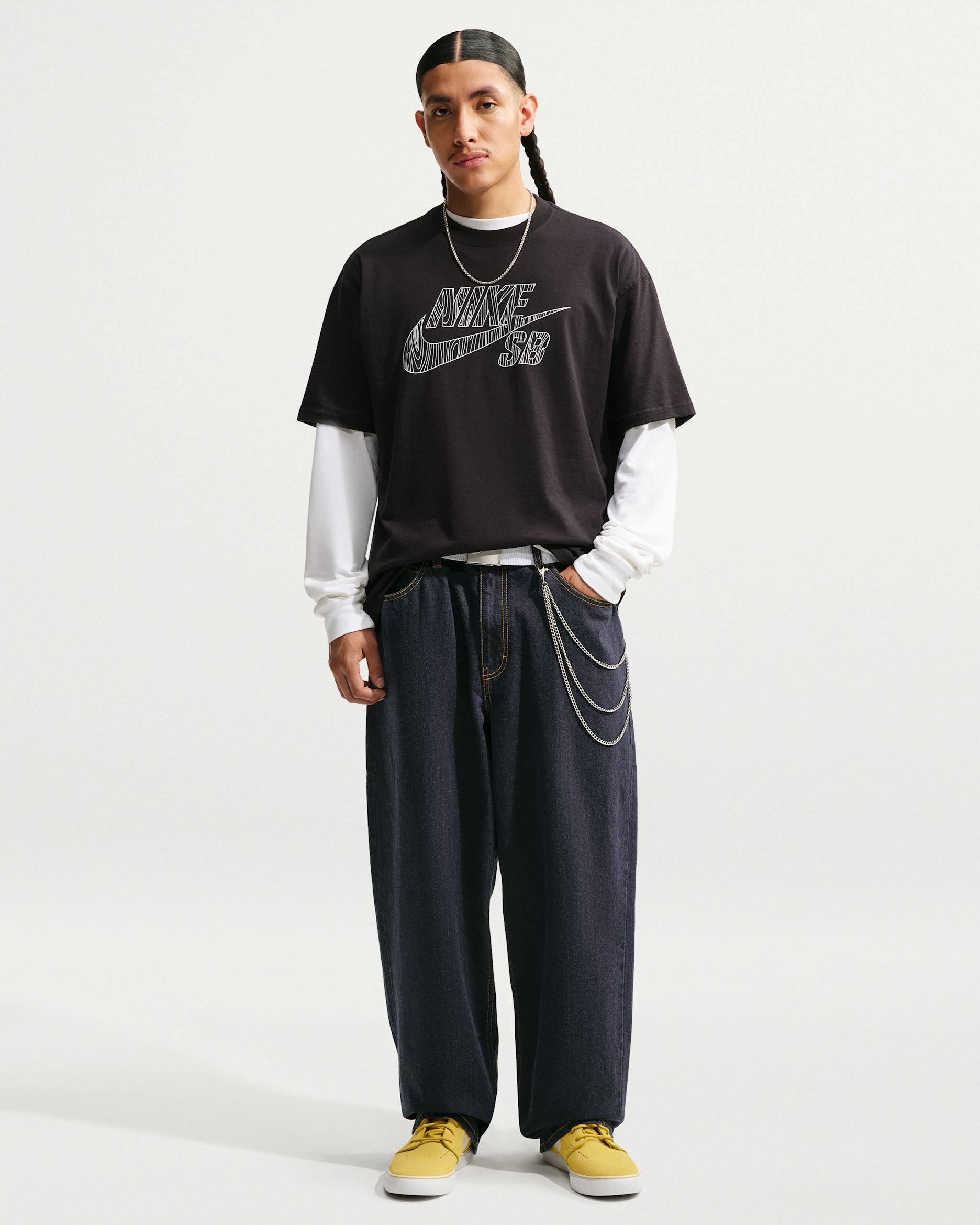 Nike SB Men's Yuto Horigome Denim Skate Pants - Obsidian