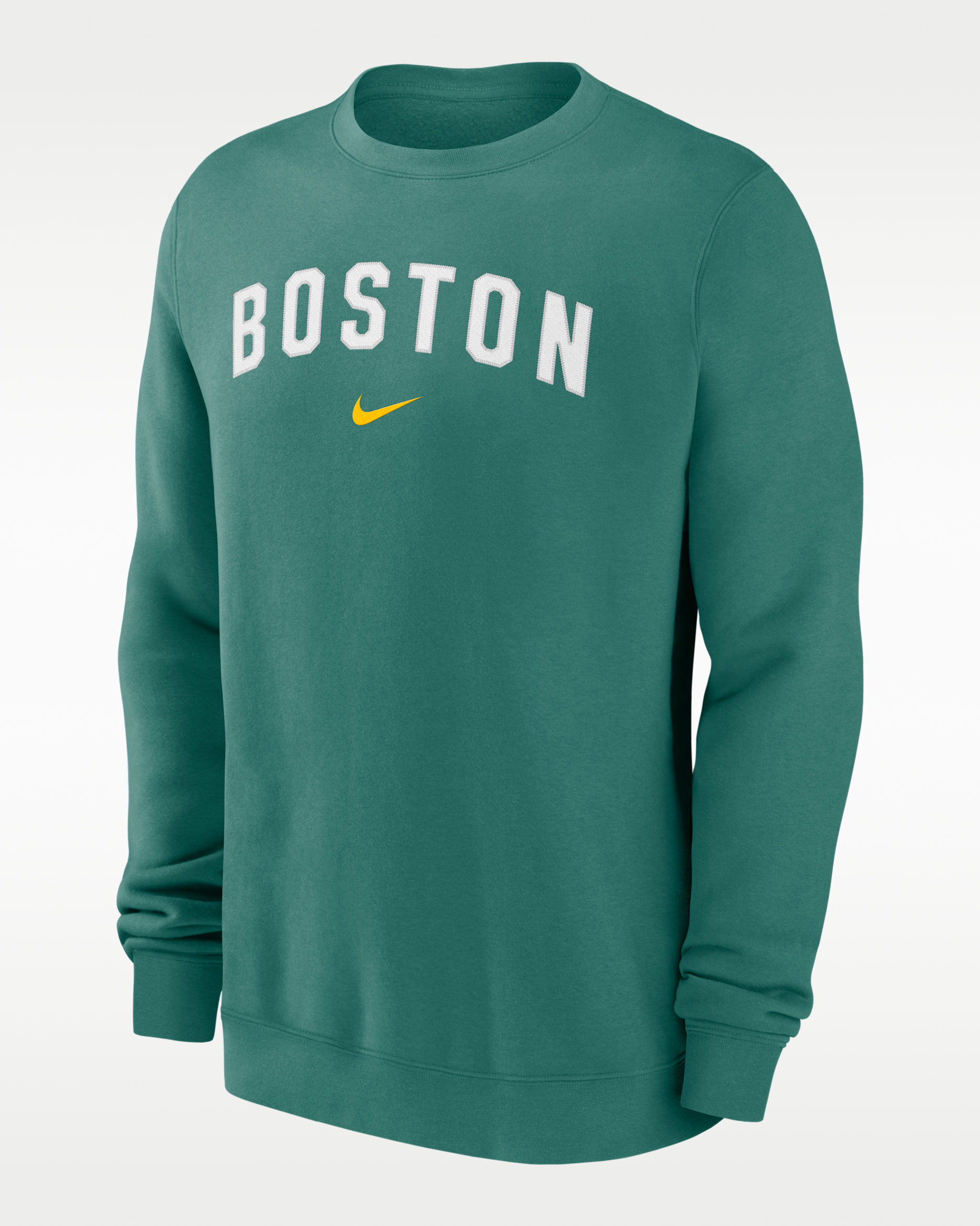 Sudadera de cuello redondo sin cierre Nike de la MLB para hombre Boston Red Sox 2-Hit - De costa a costa