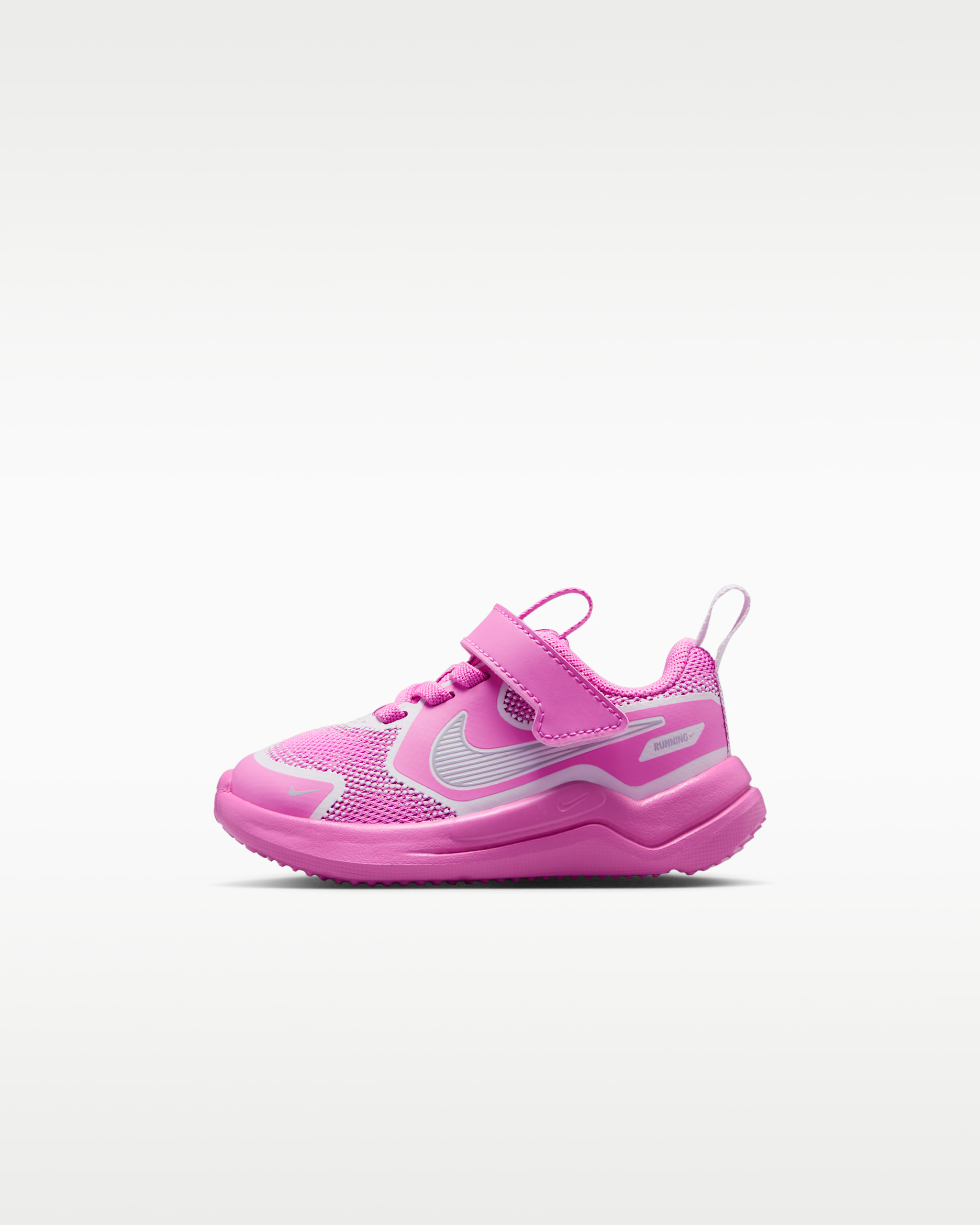 Nike Cosmic Runner Swoosh Baby/Toddler Shoes - Playful Pink/Bleached Lilac/Black