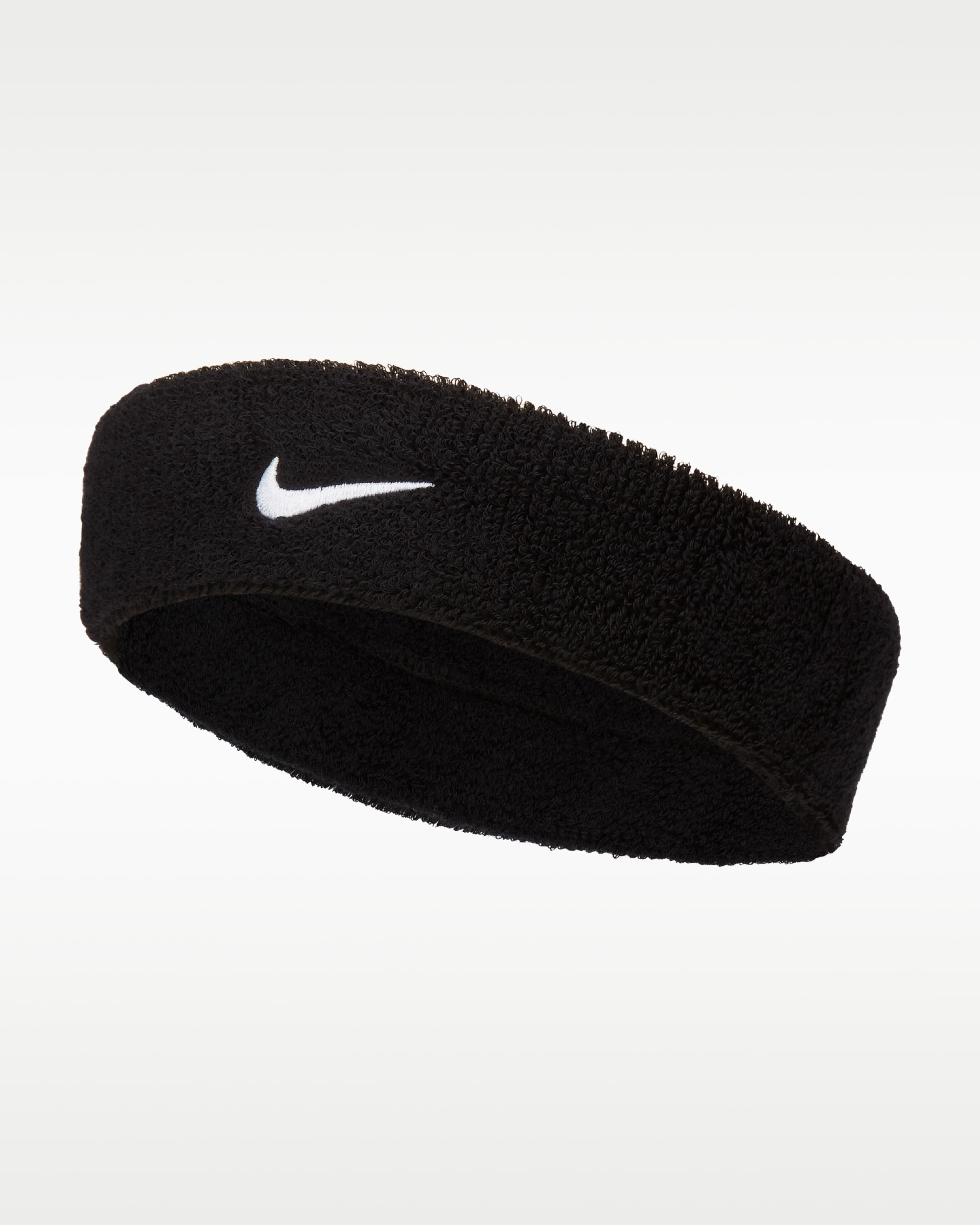 Nike Swoosh Headband - Black/White