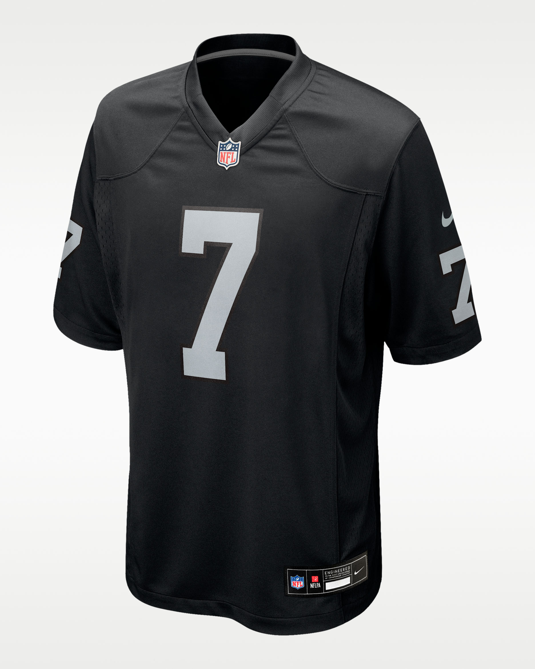Geno Smith Las Vegas Raiders Men's Nike NFL Game Jersey - Black